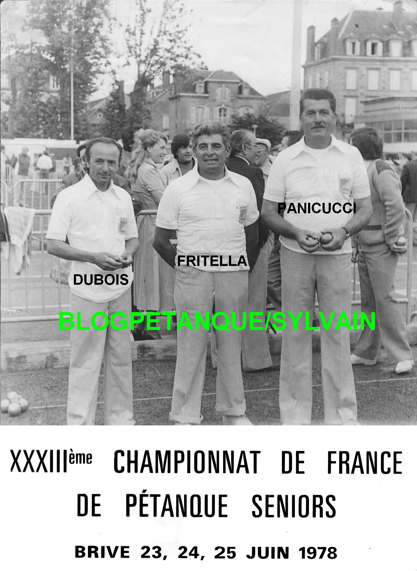 L'année 1978 à la Pétanque