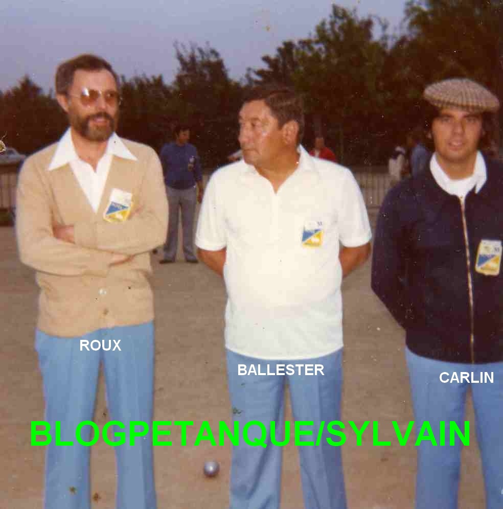 L'année 1976 à la Pétanque
