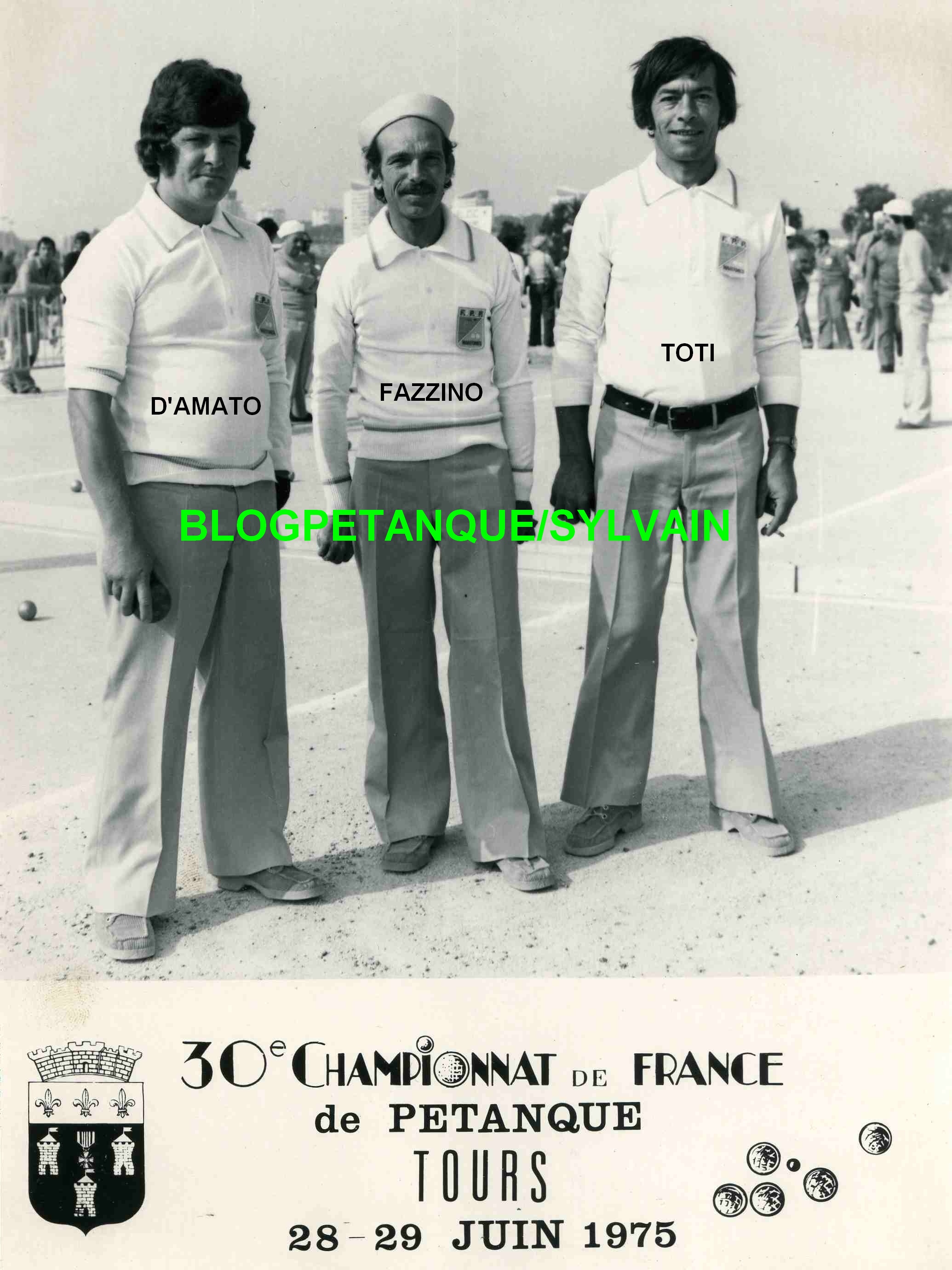 L'année 1975 à la Pétanque