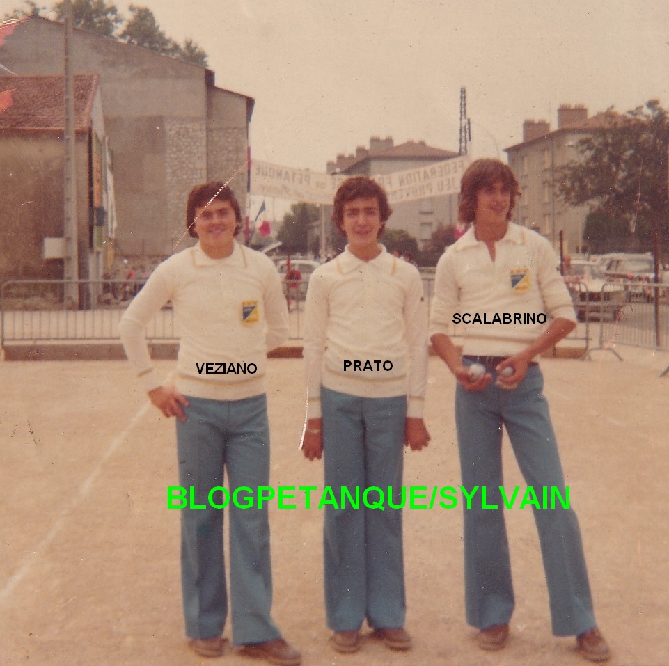 L'année 1975 à la Pétanque