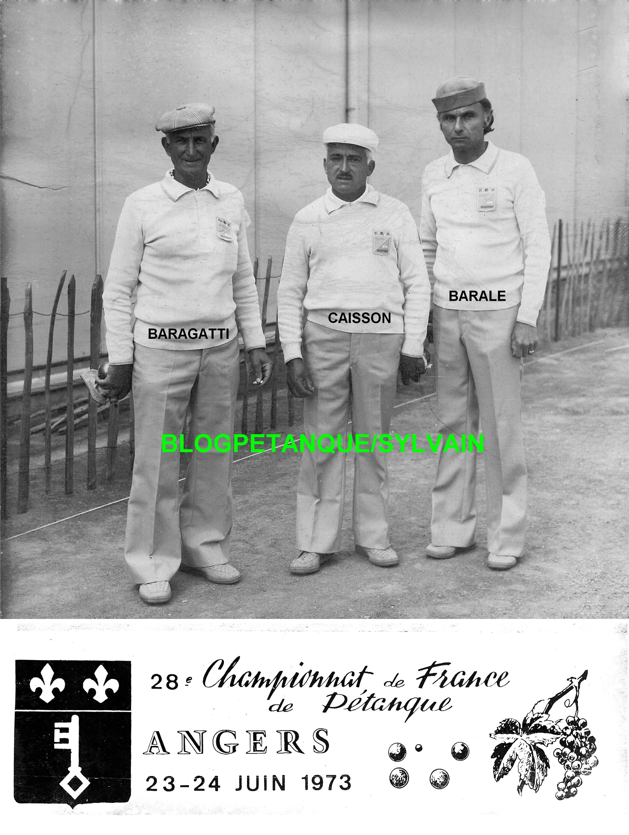 L'année 1973 à la Pétanque L'année 1973 à la Pétanque