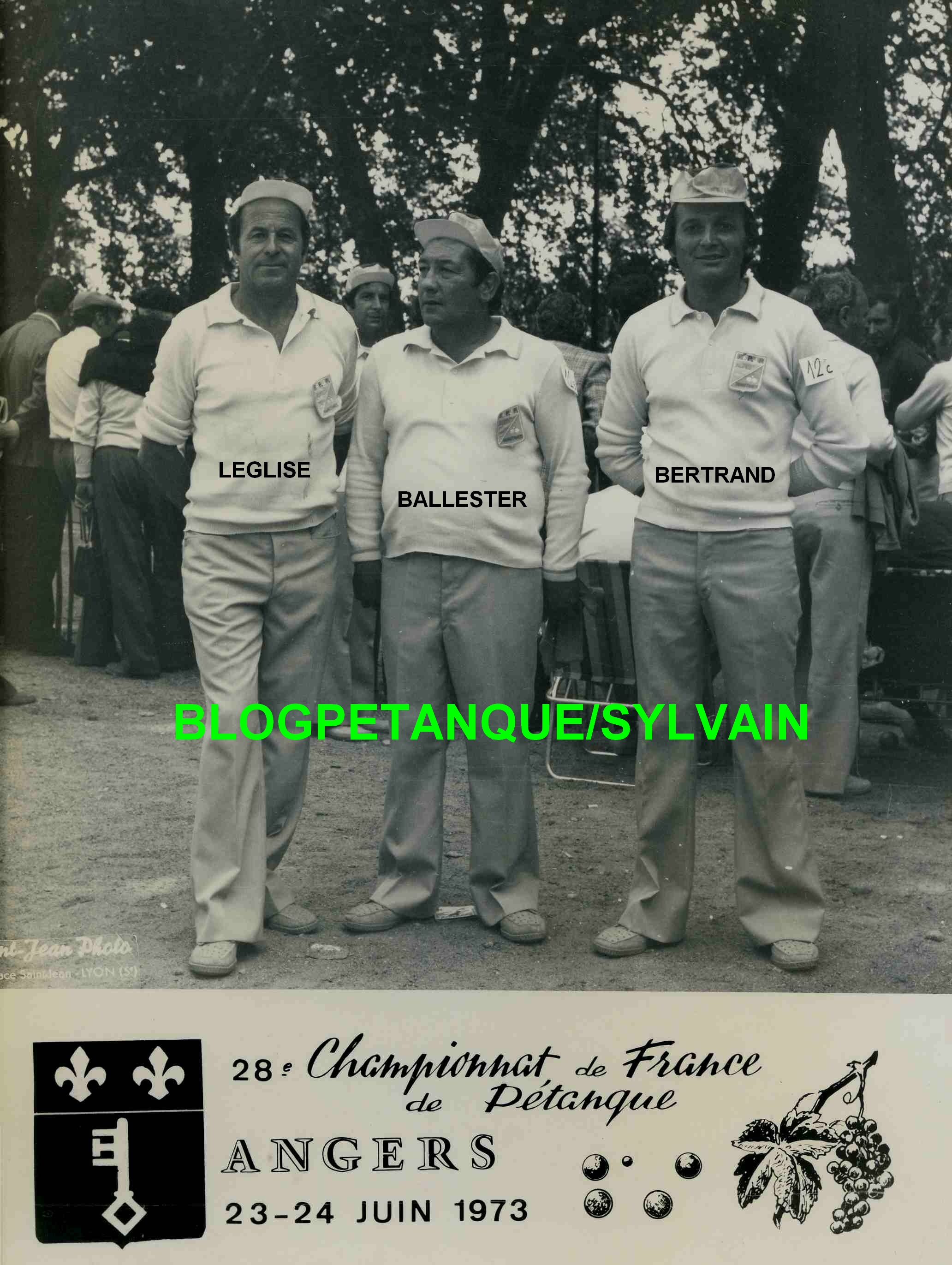 L'année 1973 à la Pétanque