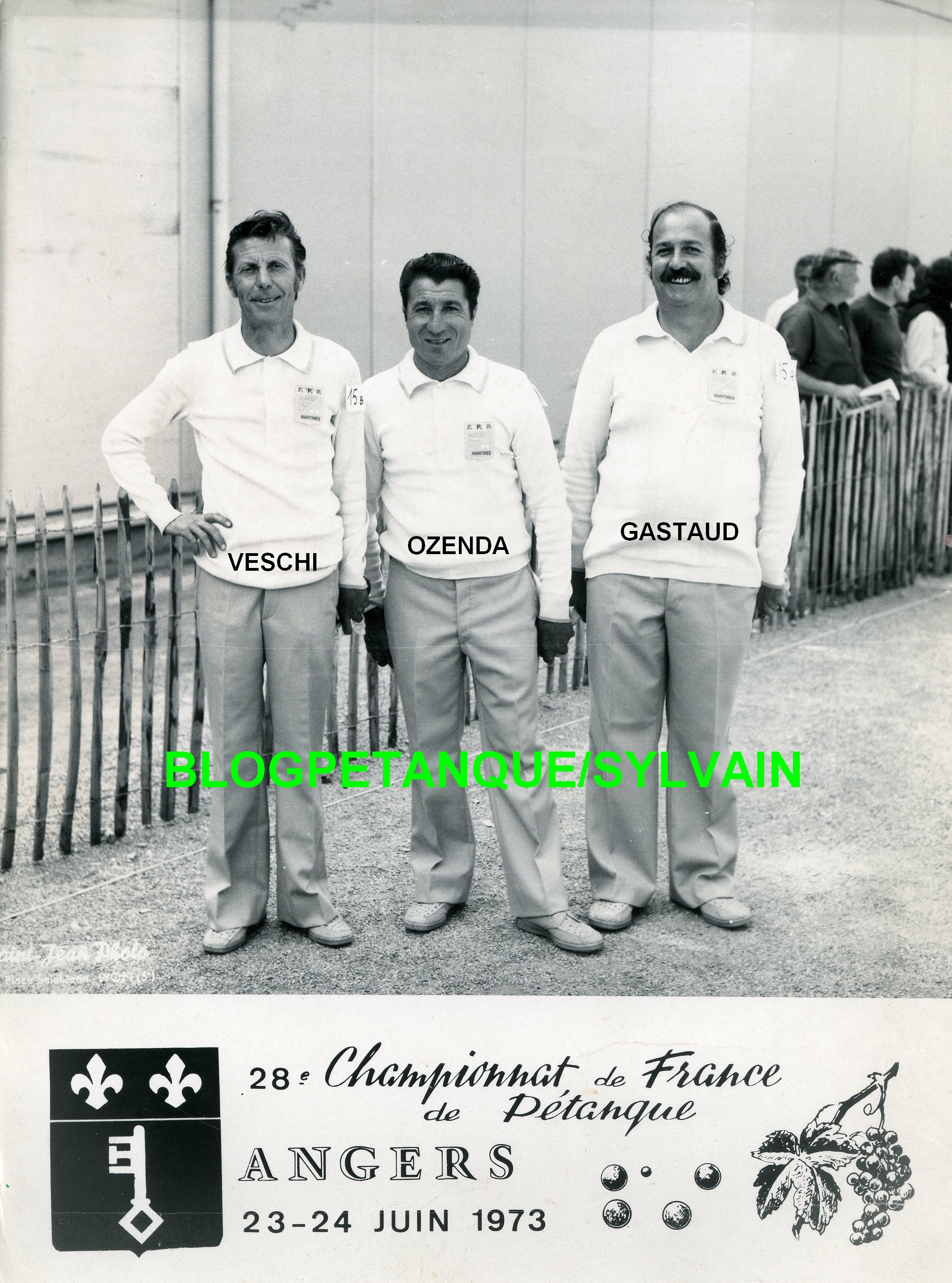 L'année 1973 à la Pétanque