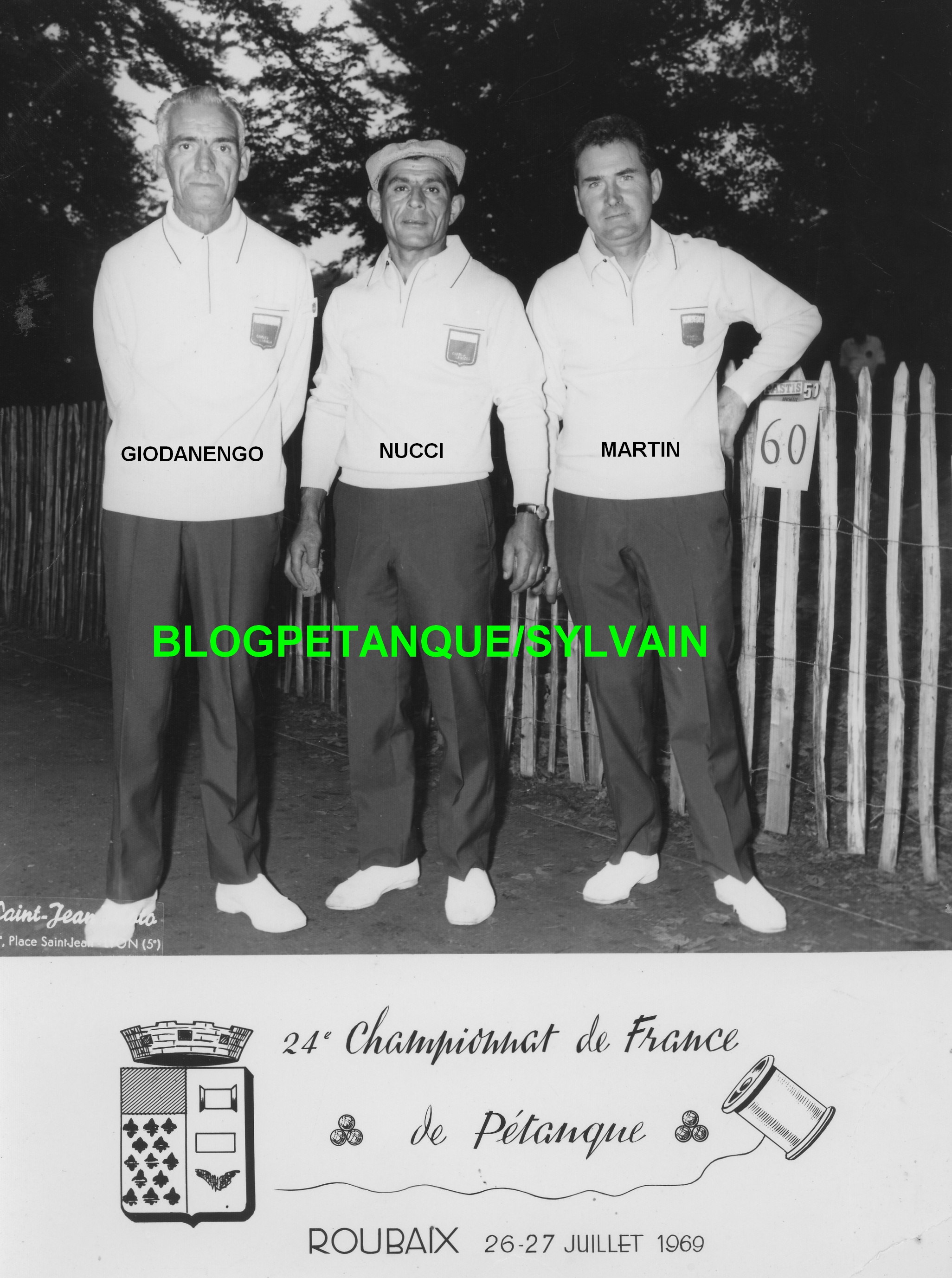 L'année 1969 à la Pétanque L'année 1969 à la Pétanque