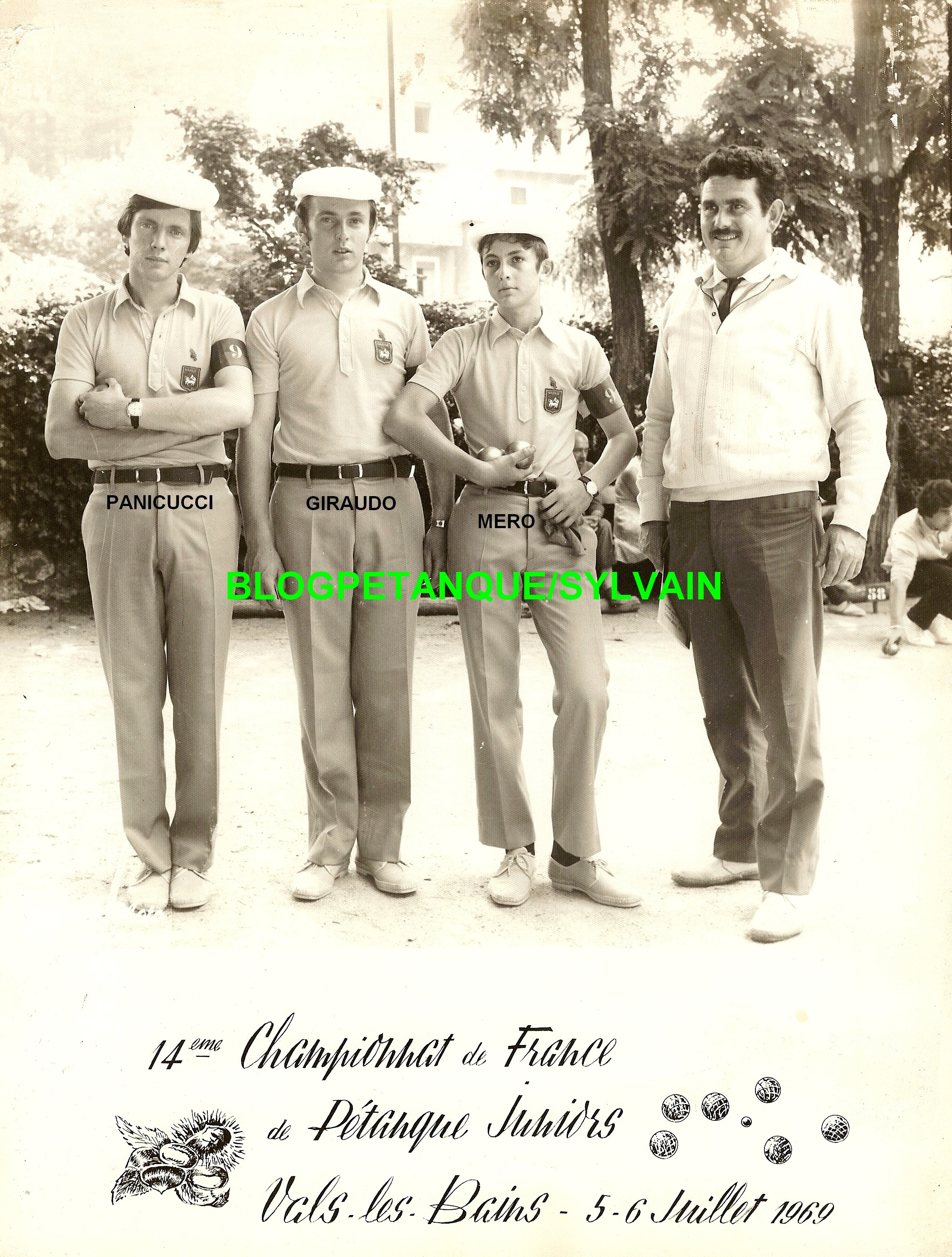 L'année 1969 à la Pétanque