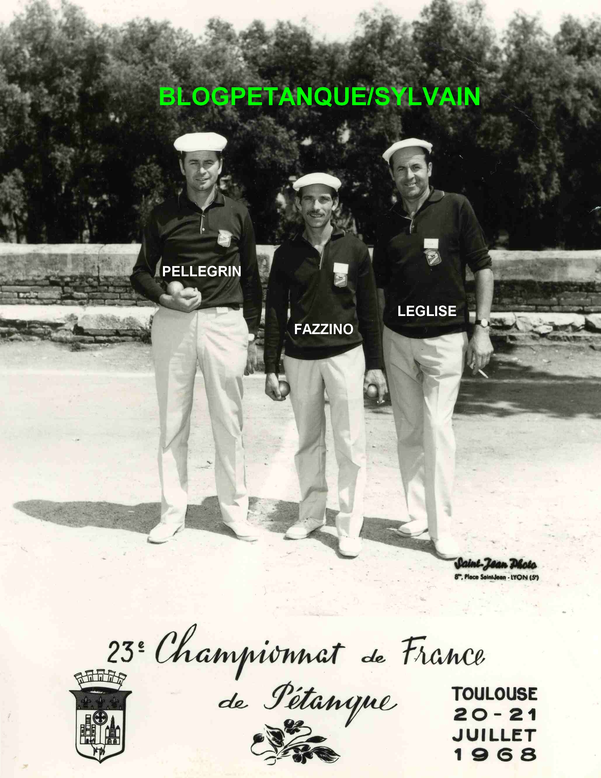 L'année 1968 à la Pétanque