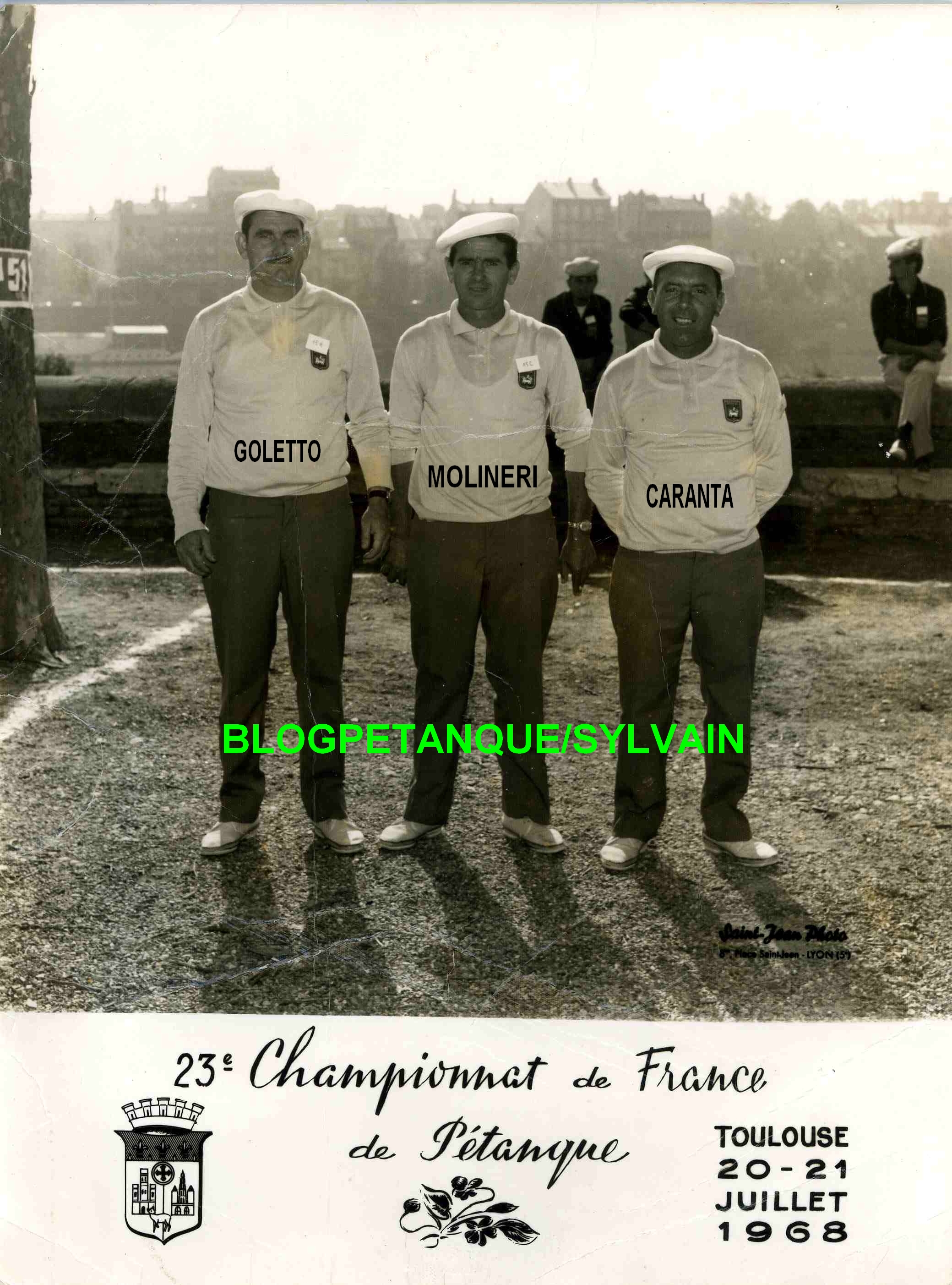 L'année 1968 à la Pétanque