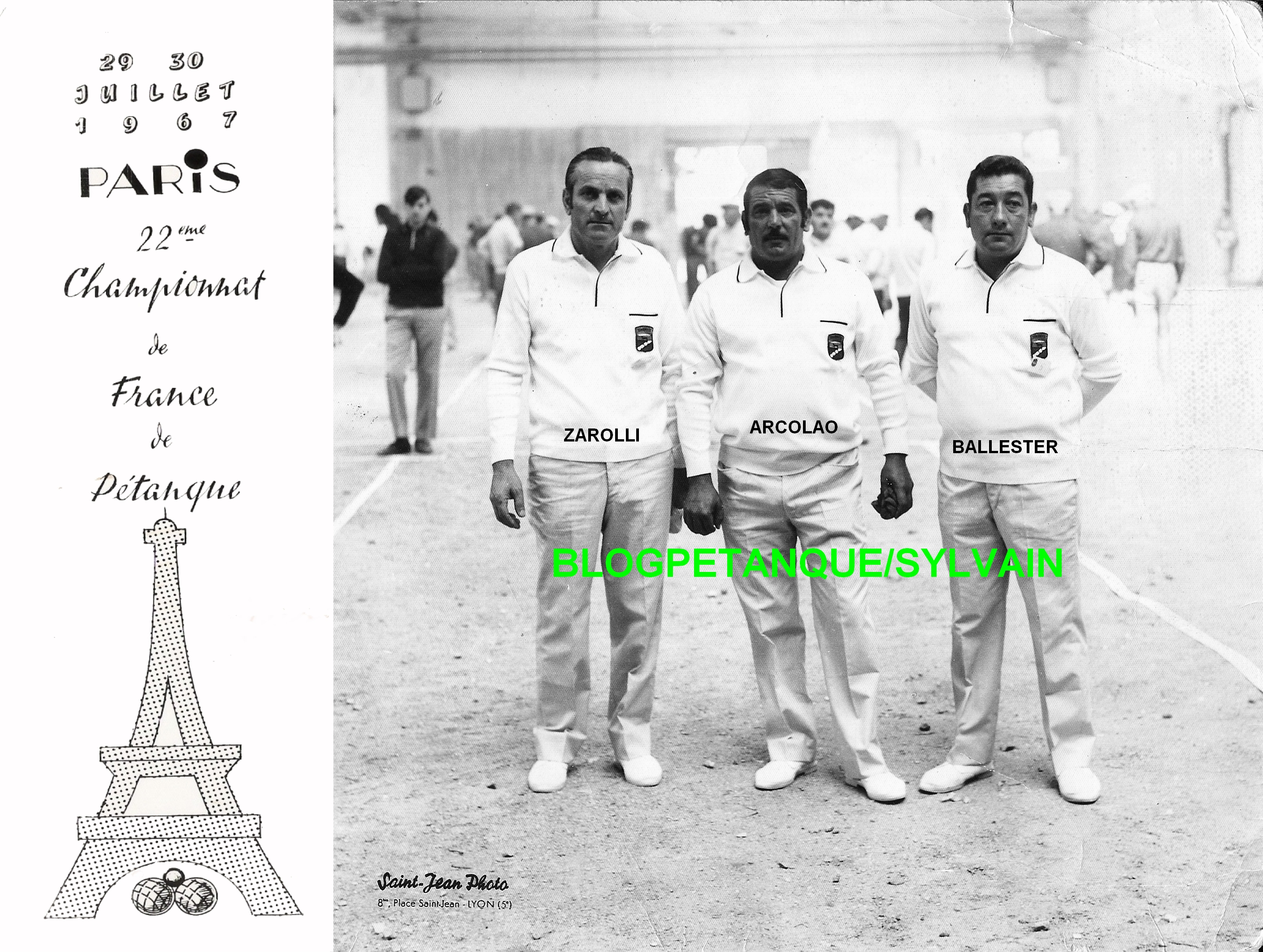 L'année 1967 à la Pétanque L'année 1967 à la Pétanque