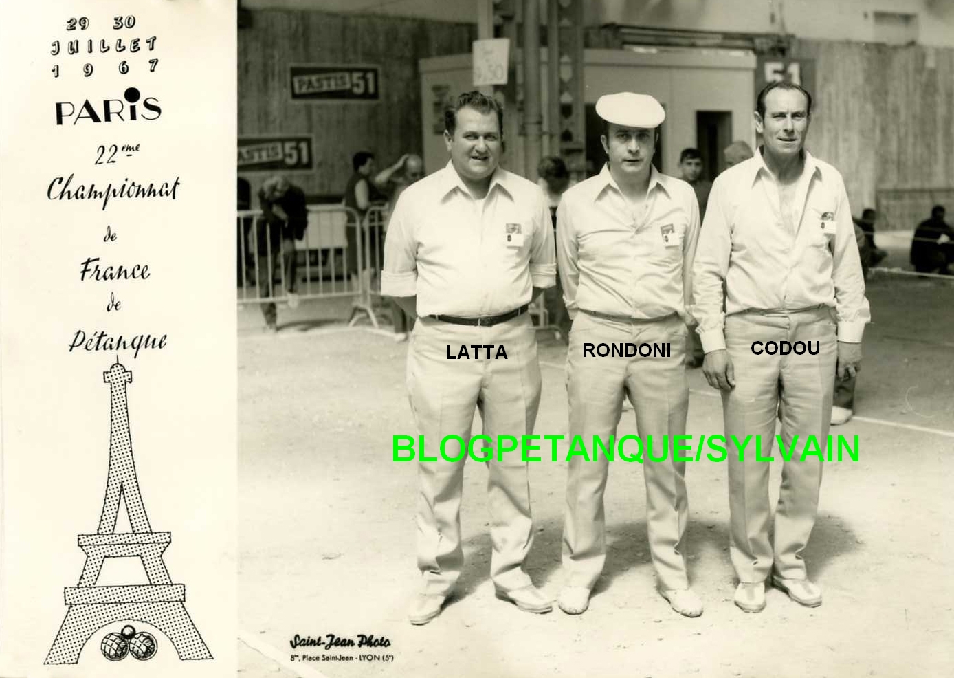 L'année 1967 à la Pétanque L'année 1967 à la Pétanque