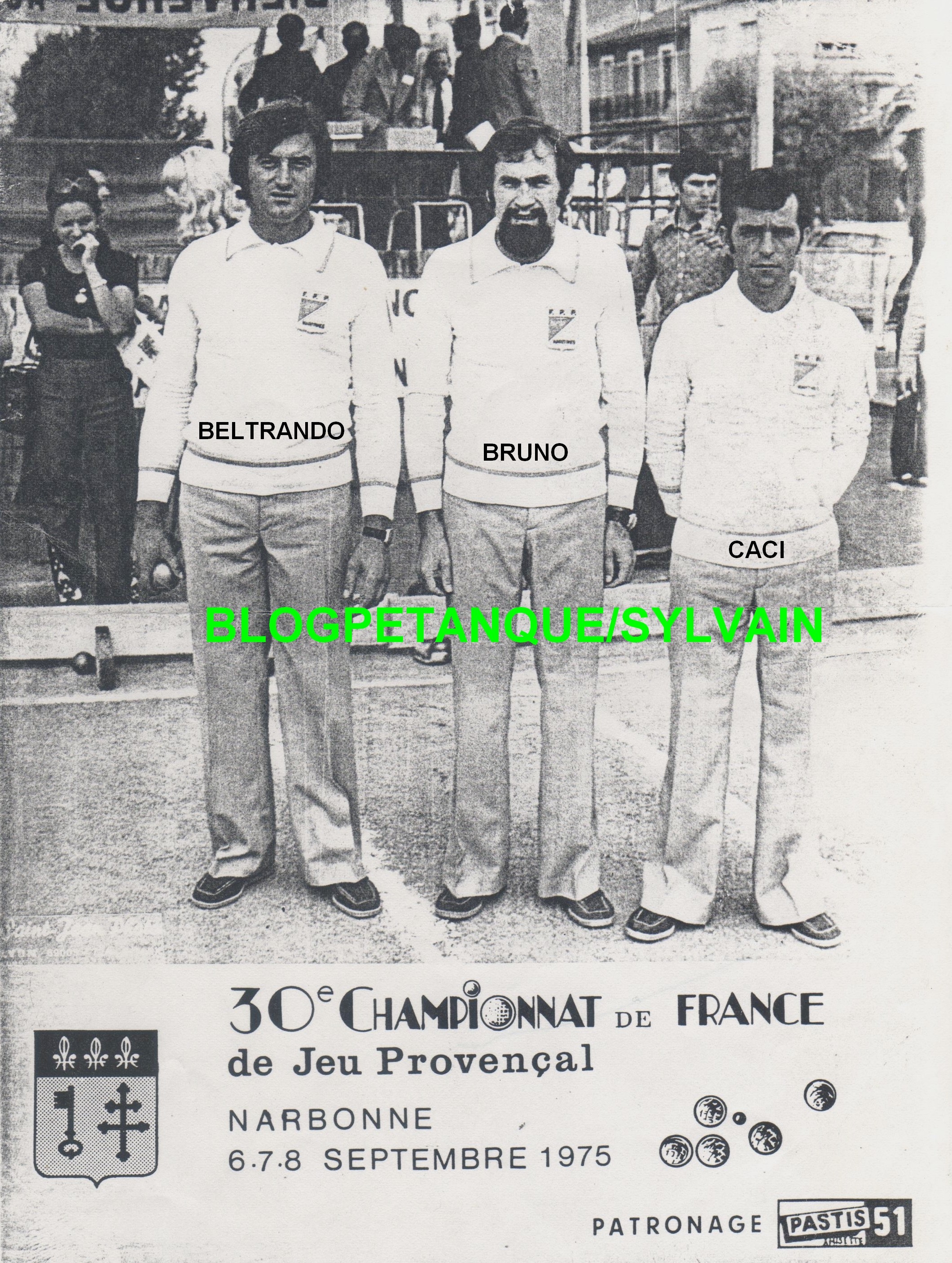 Les champions triplettes du 06