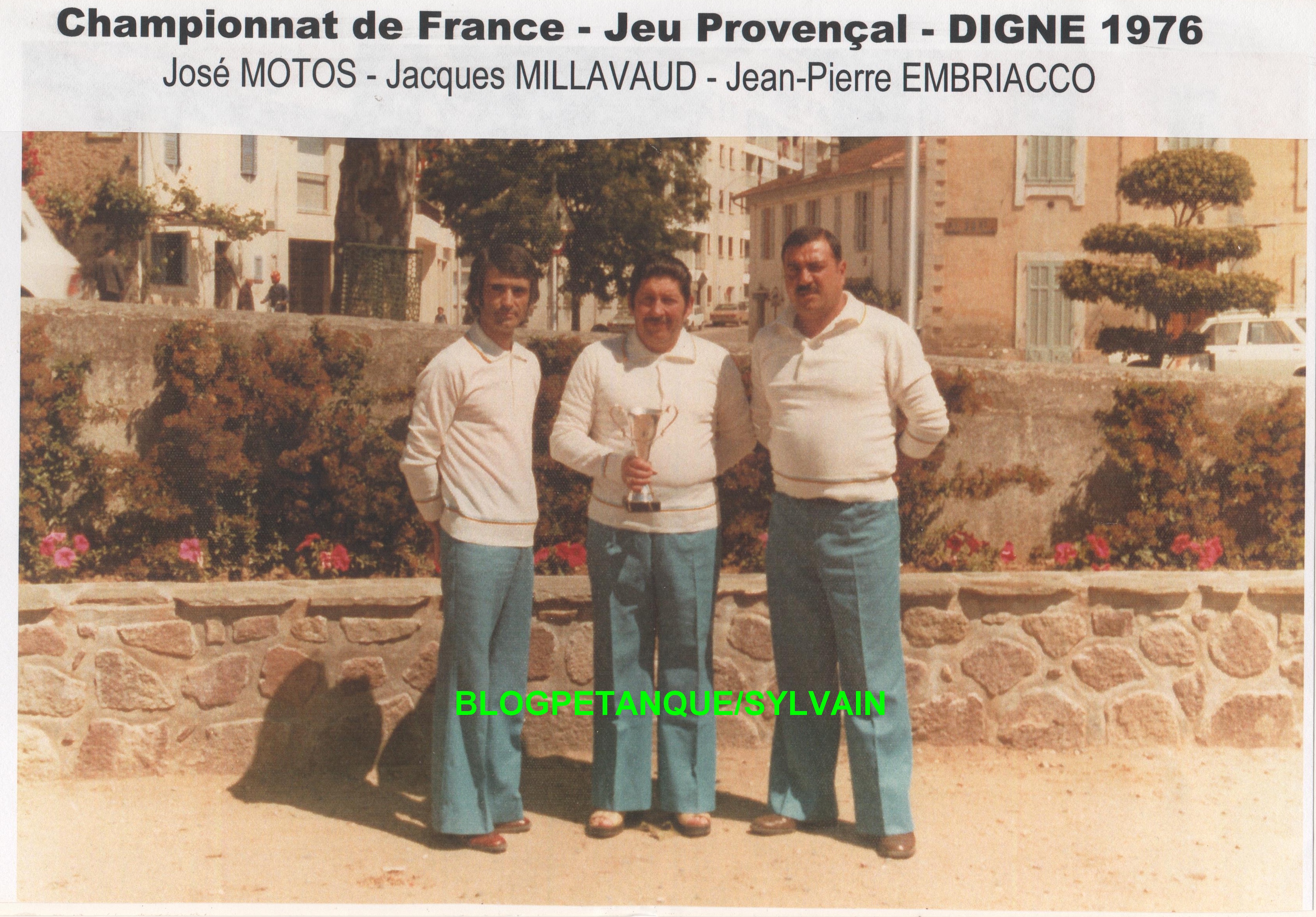 Les champions triplettes du 06