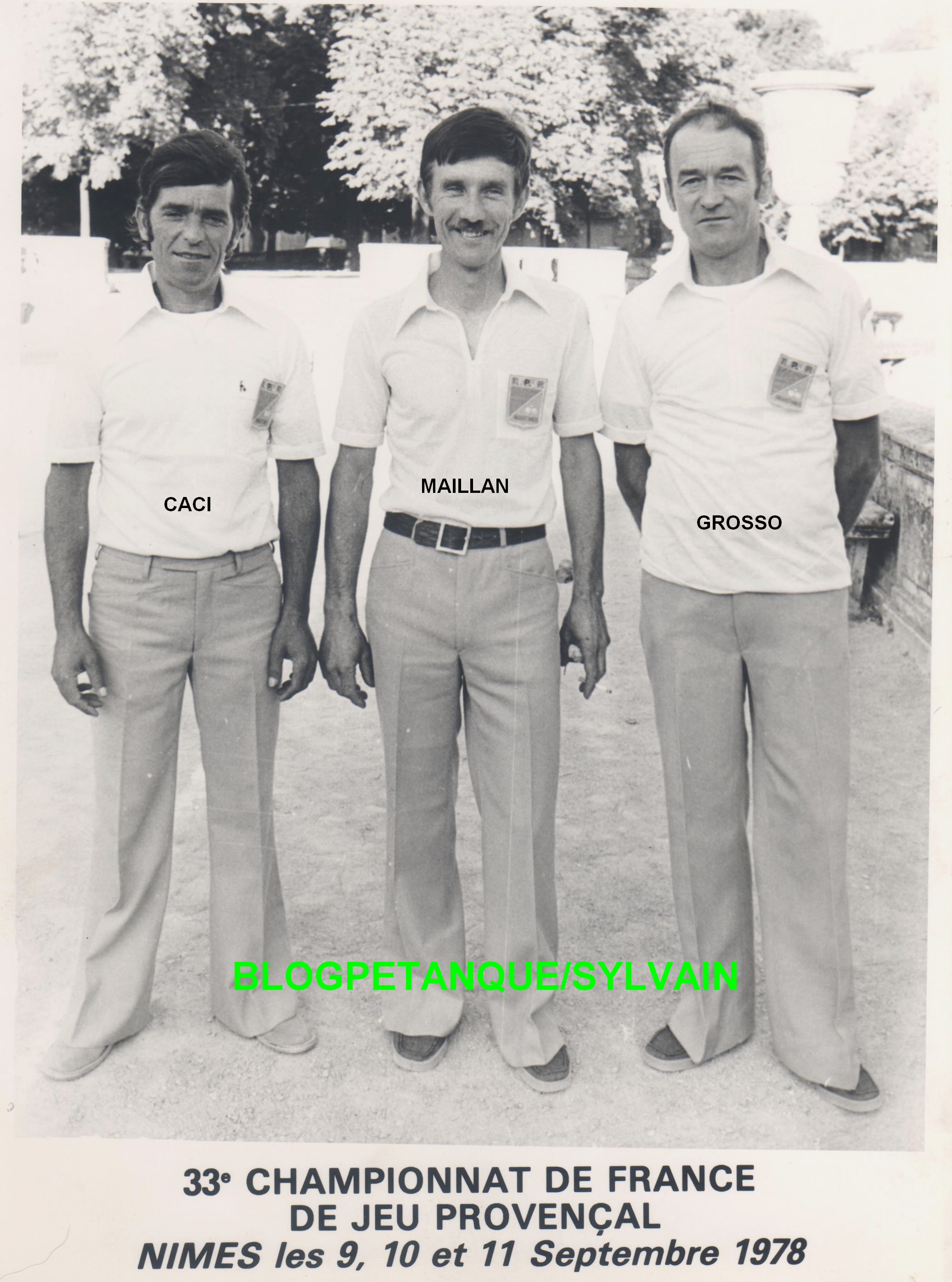 L'année 1977 au Jeu Provençal L'année 1977 au Jeu Provençal