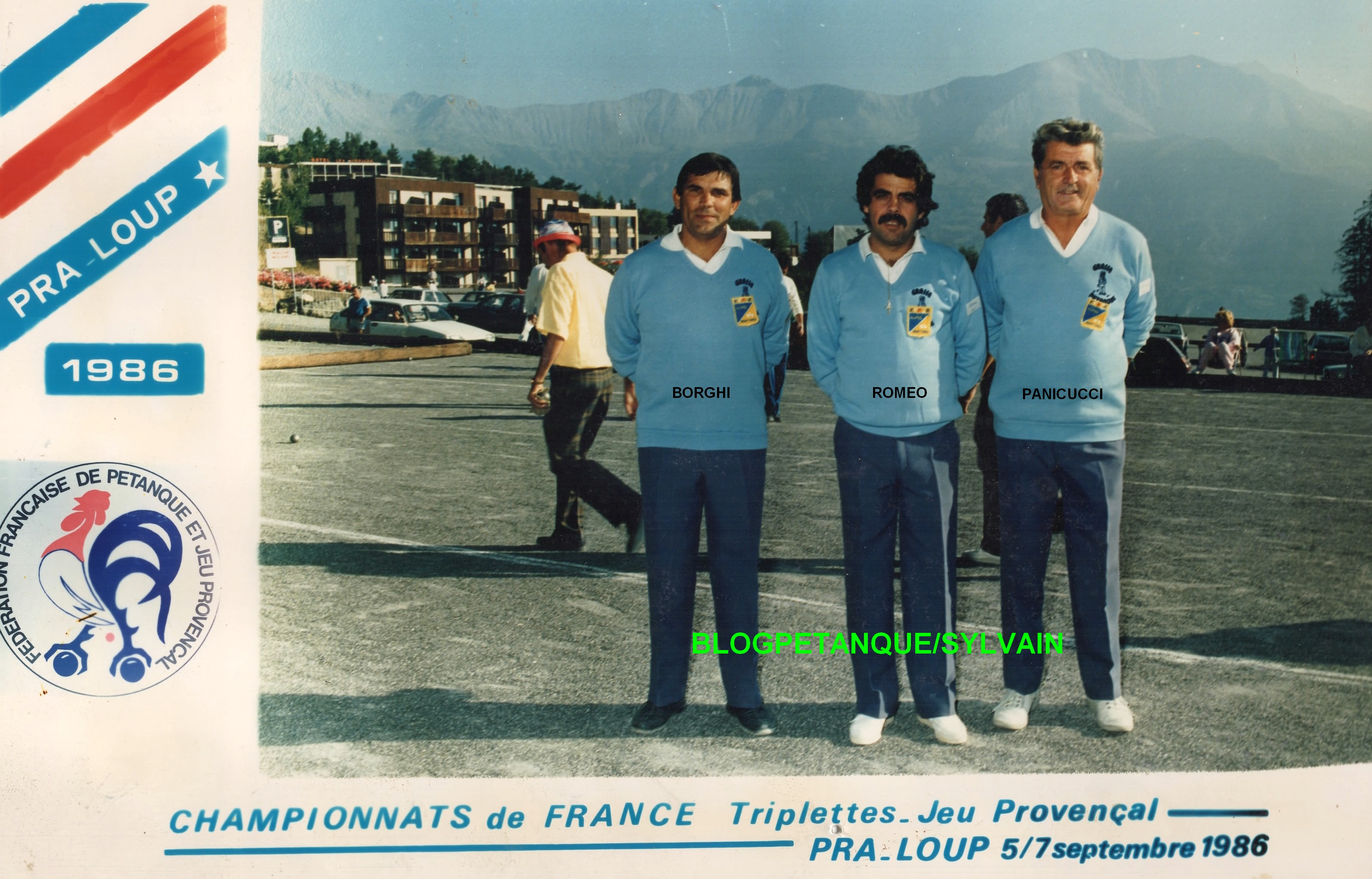 L'année 1986 au Jeu Provençal L'année 1986 au Jeu Provençal