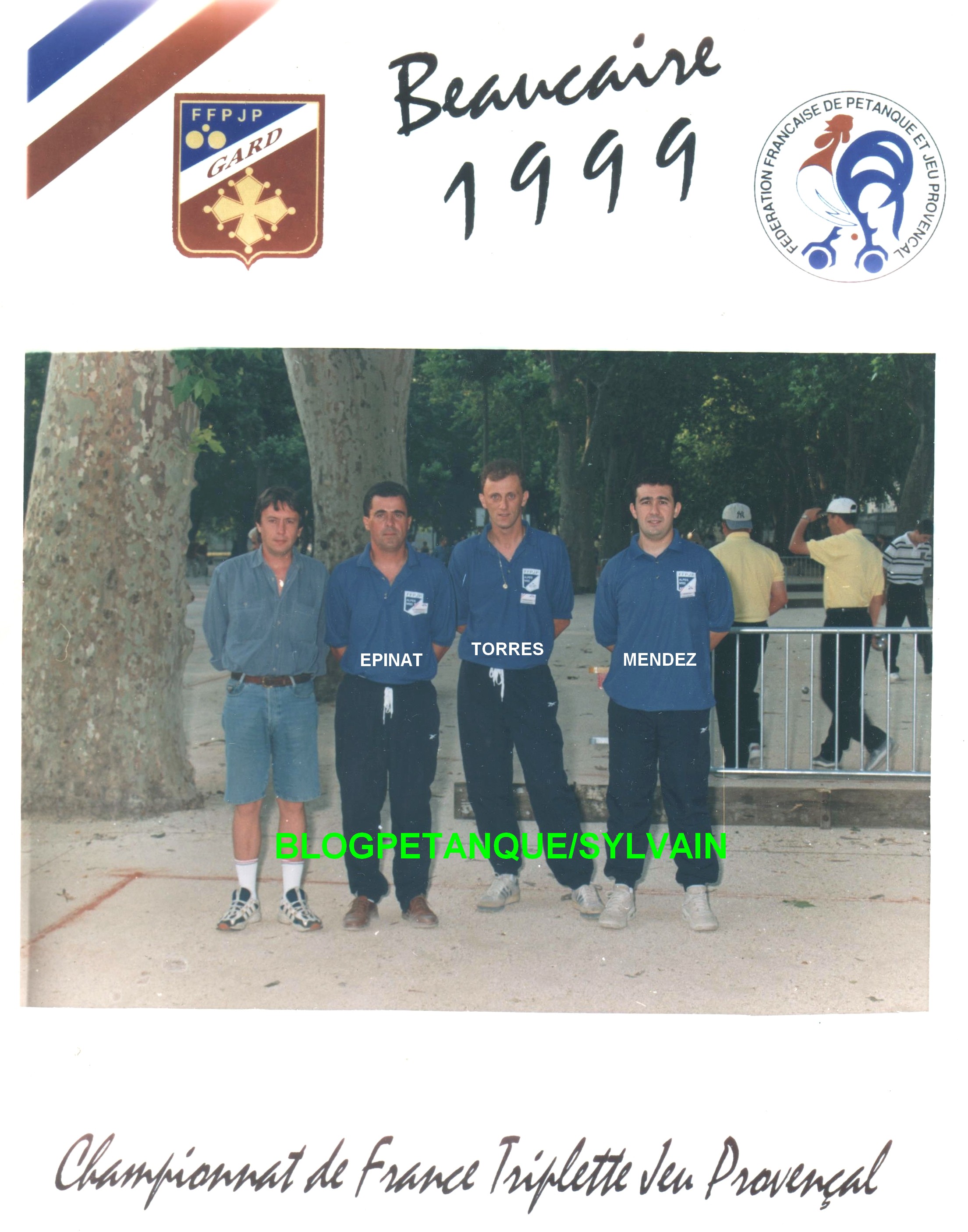 L'année 1999 au Jeu Provençal L'année 1999 au Jeu Provençal