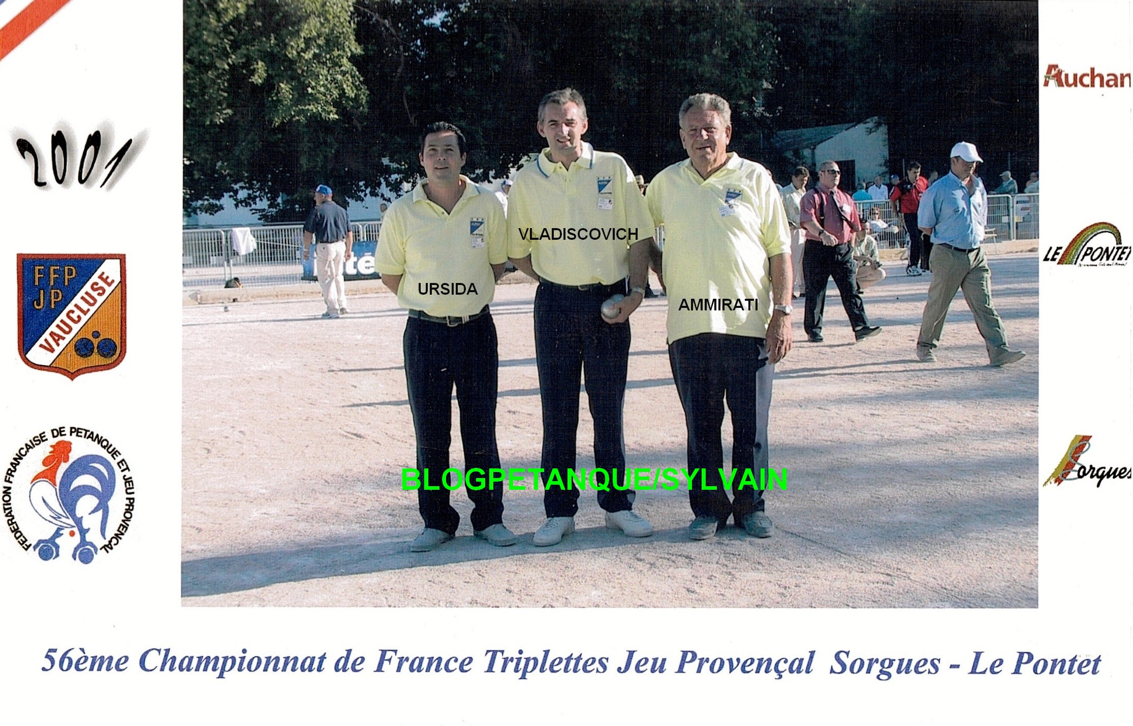 L'année 2001 au Jeu Provençal L'année 2001 au Jeu Provençal