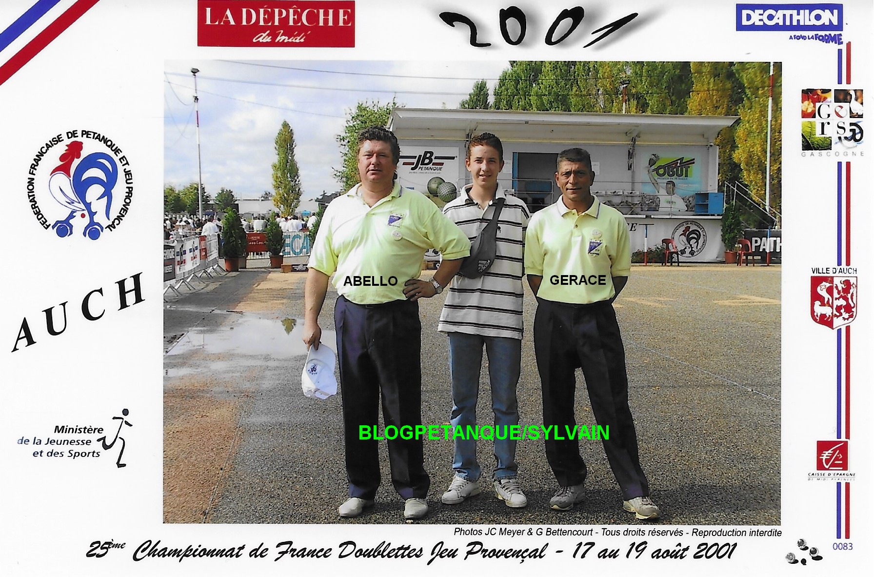 L'année 2001 au Jeu Provençal L'année 2001 au Jeu Provençal