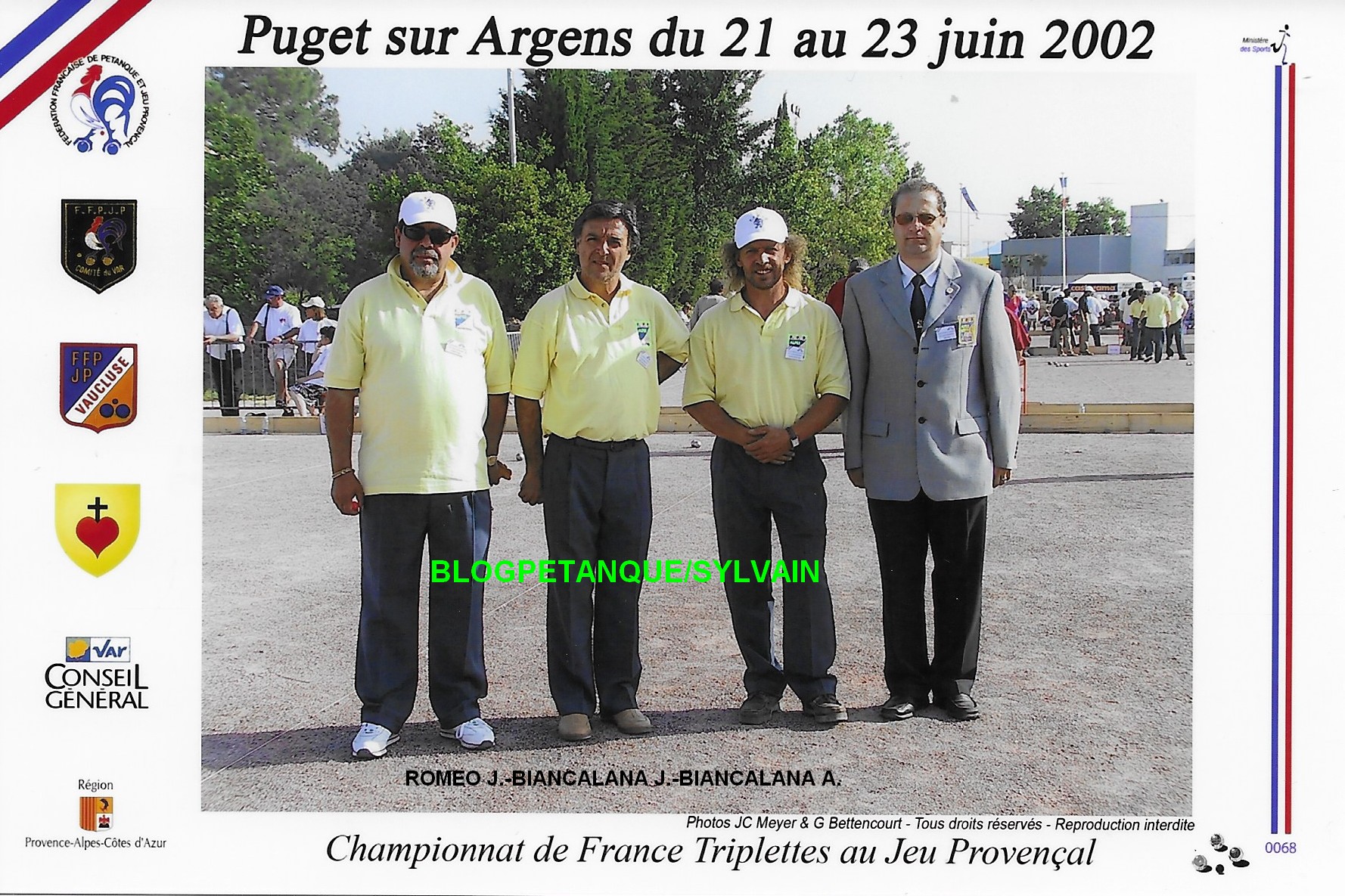 L'année 2002 au Jeu Provençal