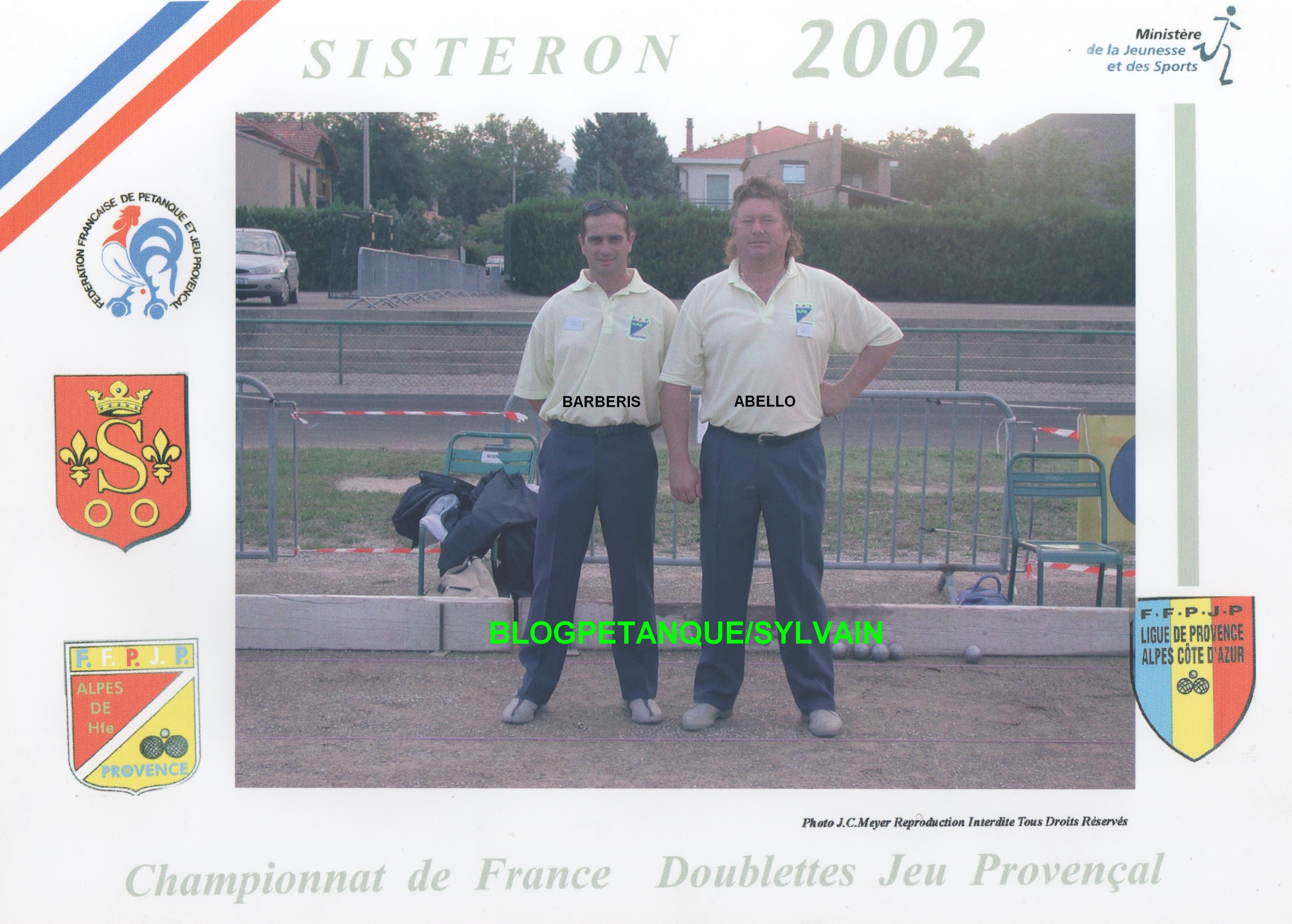 L'année 2002 au Jeu Provençal