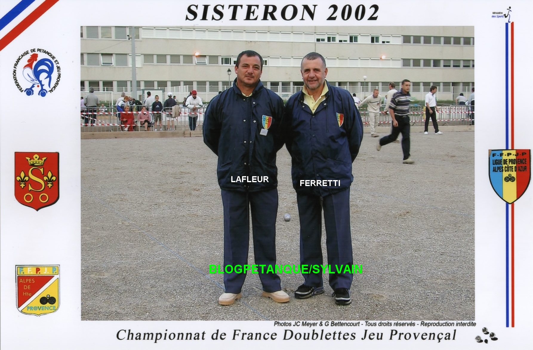 L'année 2002 au Jeu Provençal L'année 2002 au Jeu Provençal