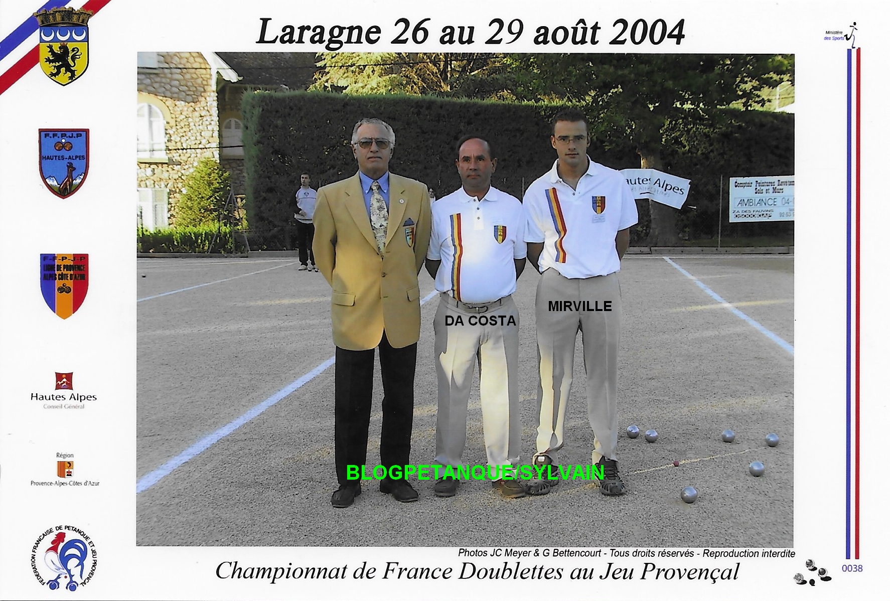 L'année 2004 au Jeu Provençal L'année 2004 au Jeu Provençal