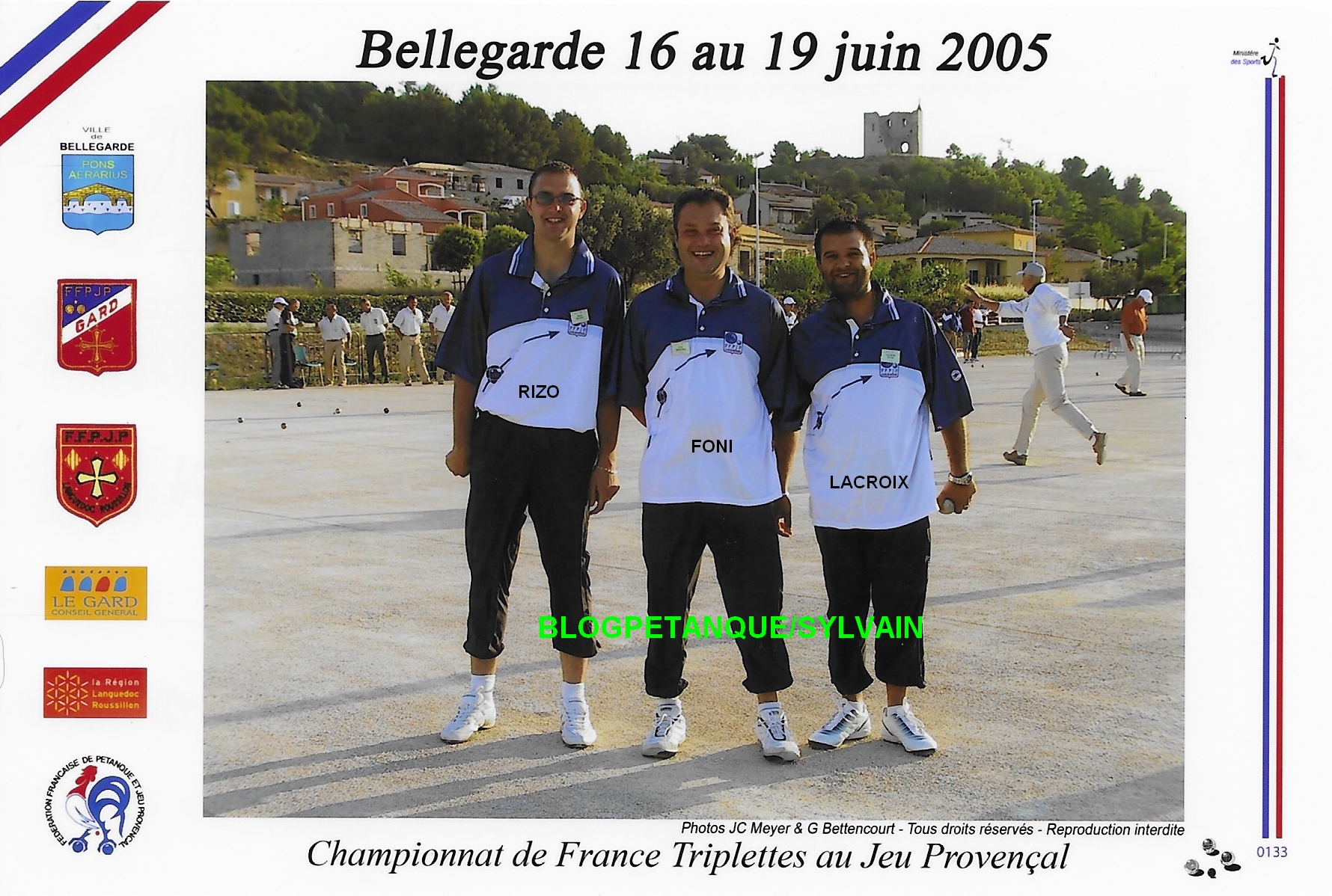 L'année 2005 au Jeu Provençal L'année 2005 au Jeu Provençal