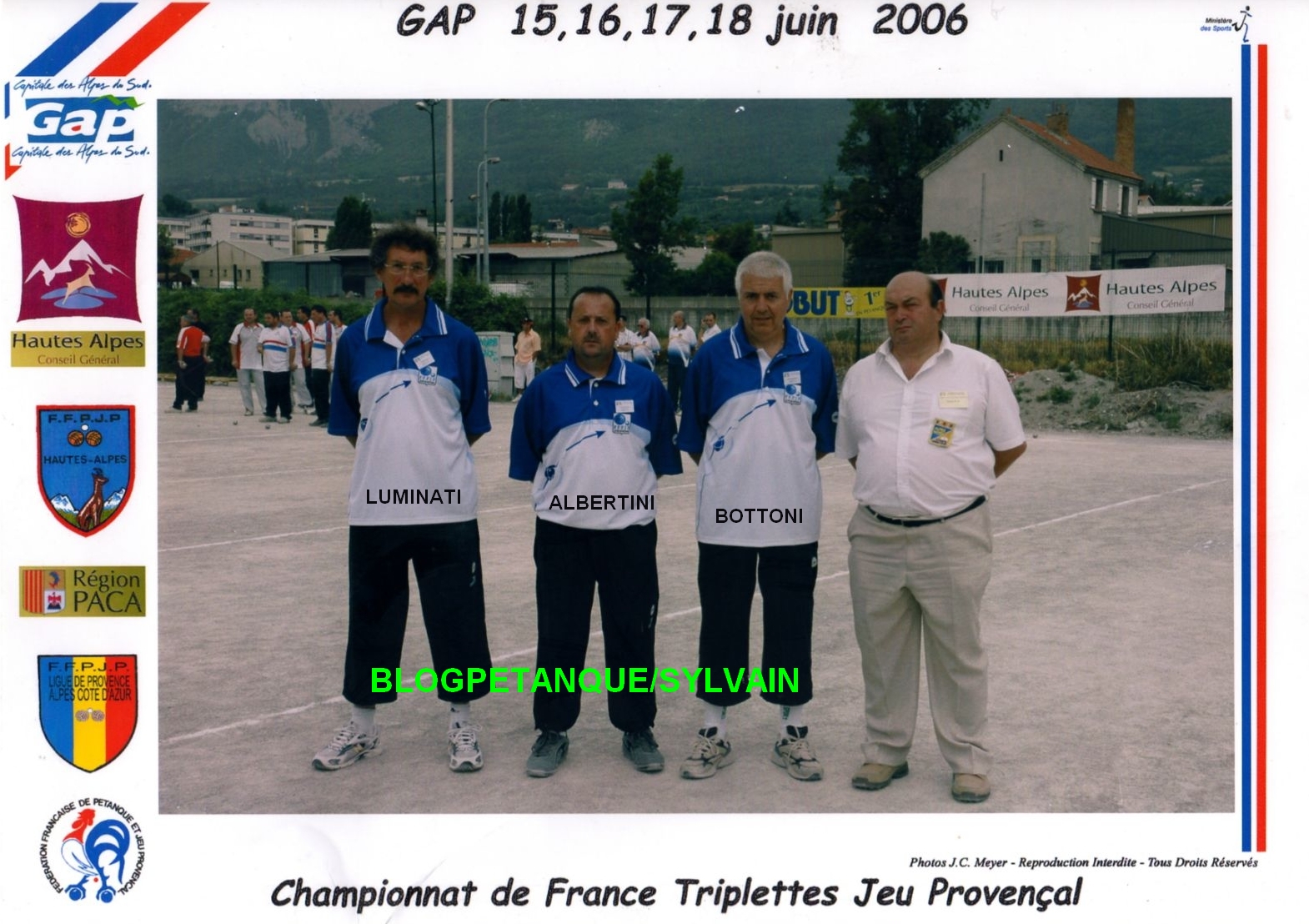 L'année 2006 au Jeu Provençal L'année 2006 au Jeu Provençal