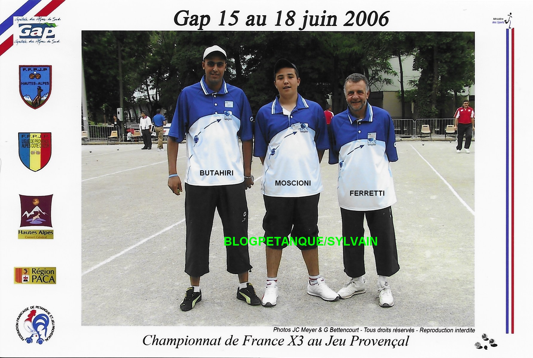 L'année 2006 au Jeu Provençal L'année 2006 au Jeu Provençal