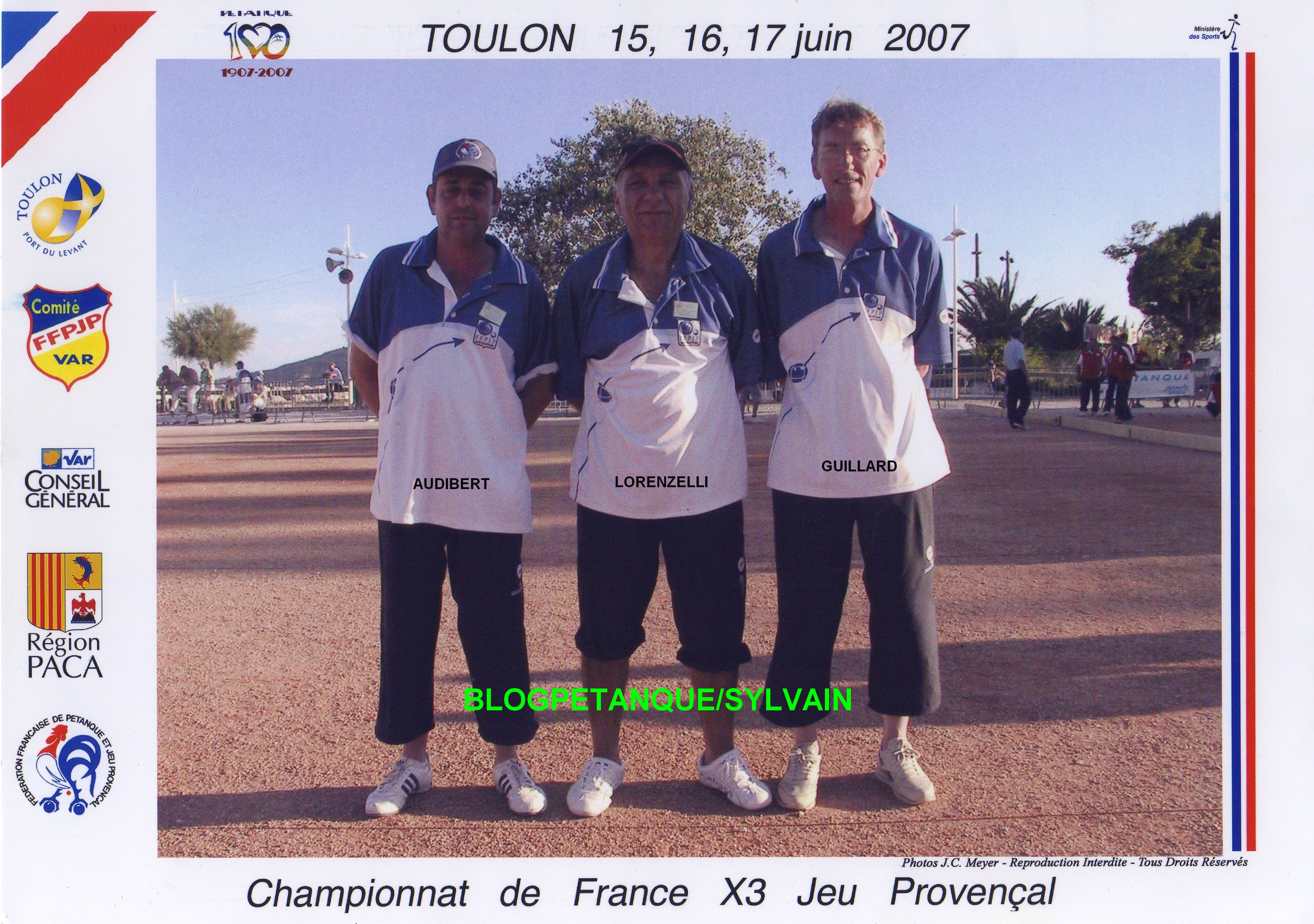 L'année 2007 au Jeu Provençal L'année 2007 au Jeu Provençal