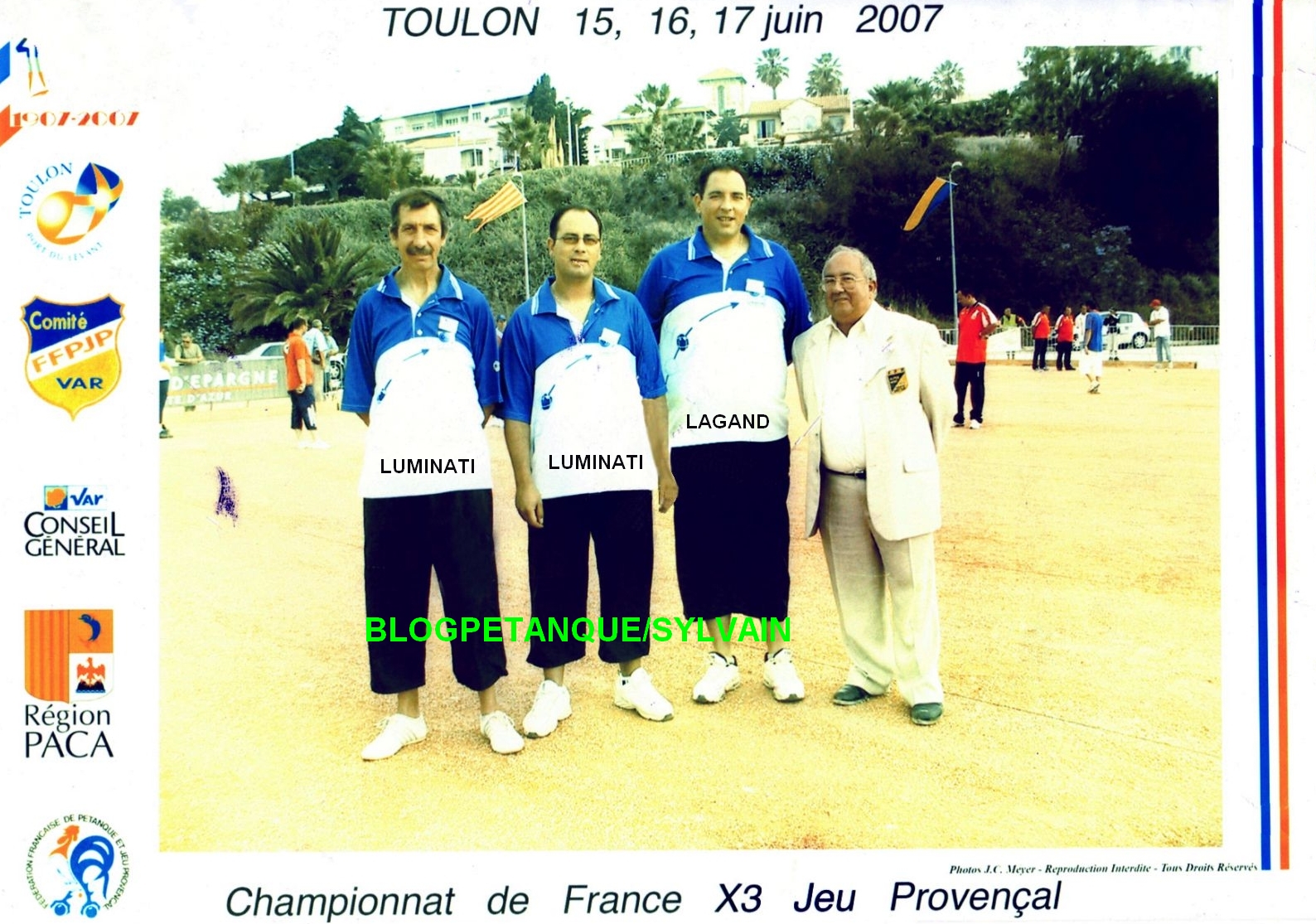 L'année 2007 au Jeu Provençal L'année 2007 au Jeu Provençal
