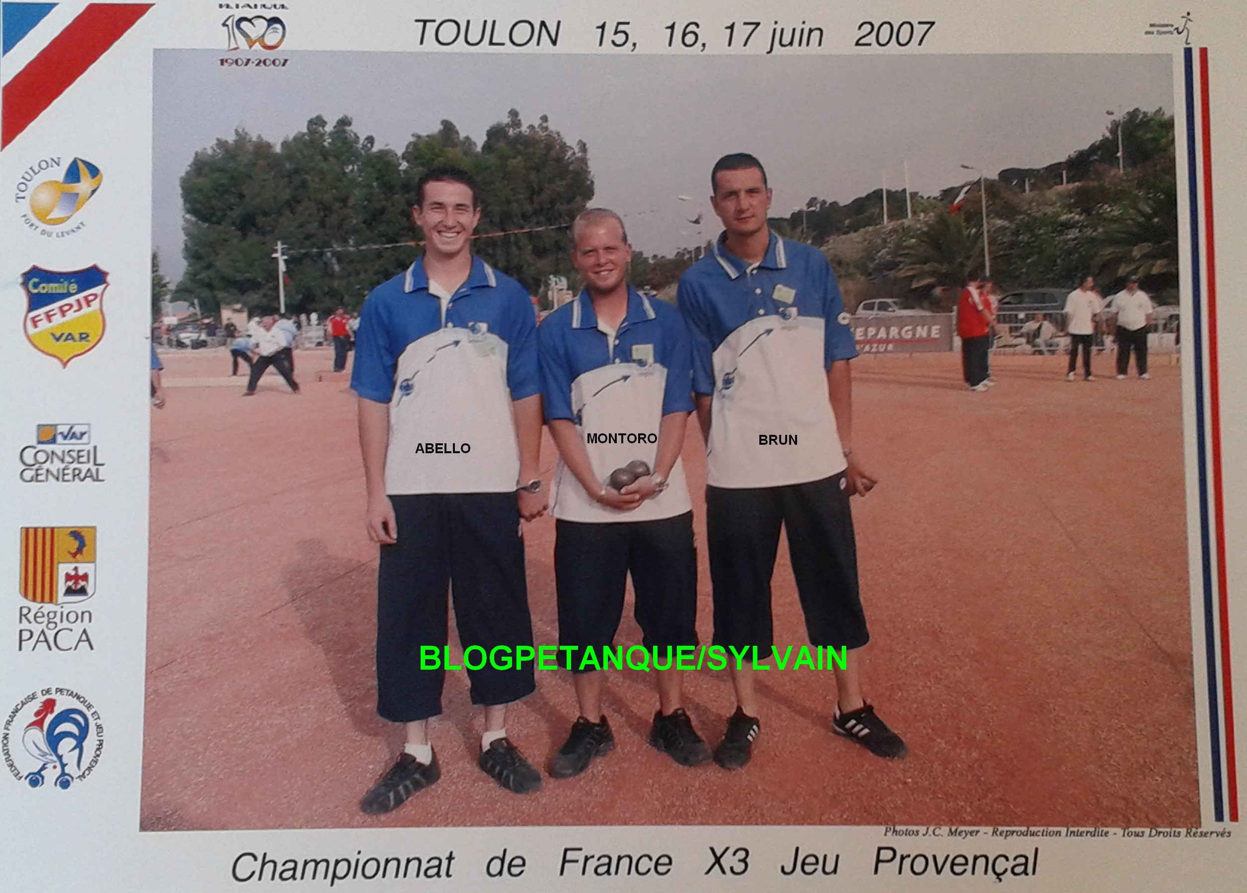 L'année 2007 au Jeu Provençal L'année 2007 au Jeu Provençal