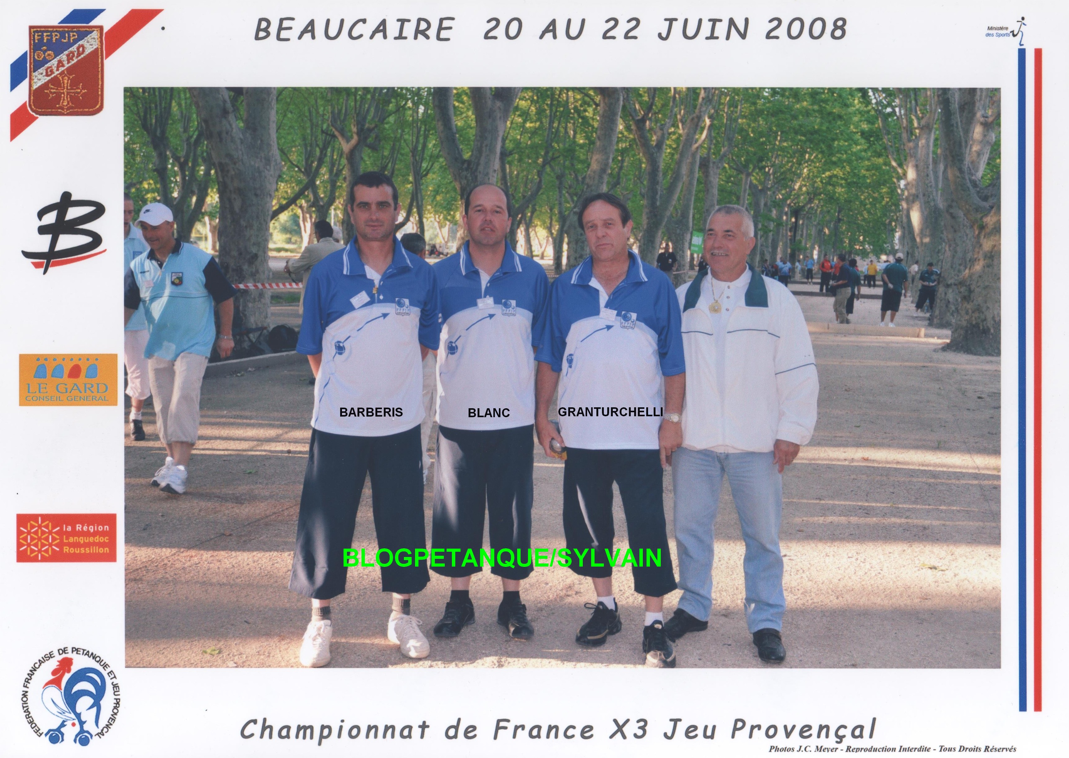 L'année 2008 au Jeu Provençal L'année 2008 au Jeu Provençal