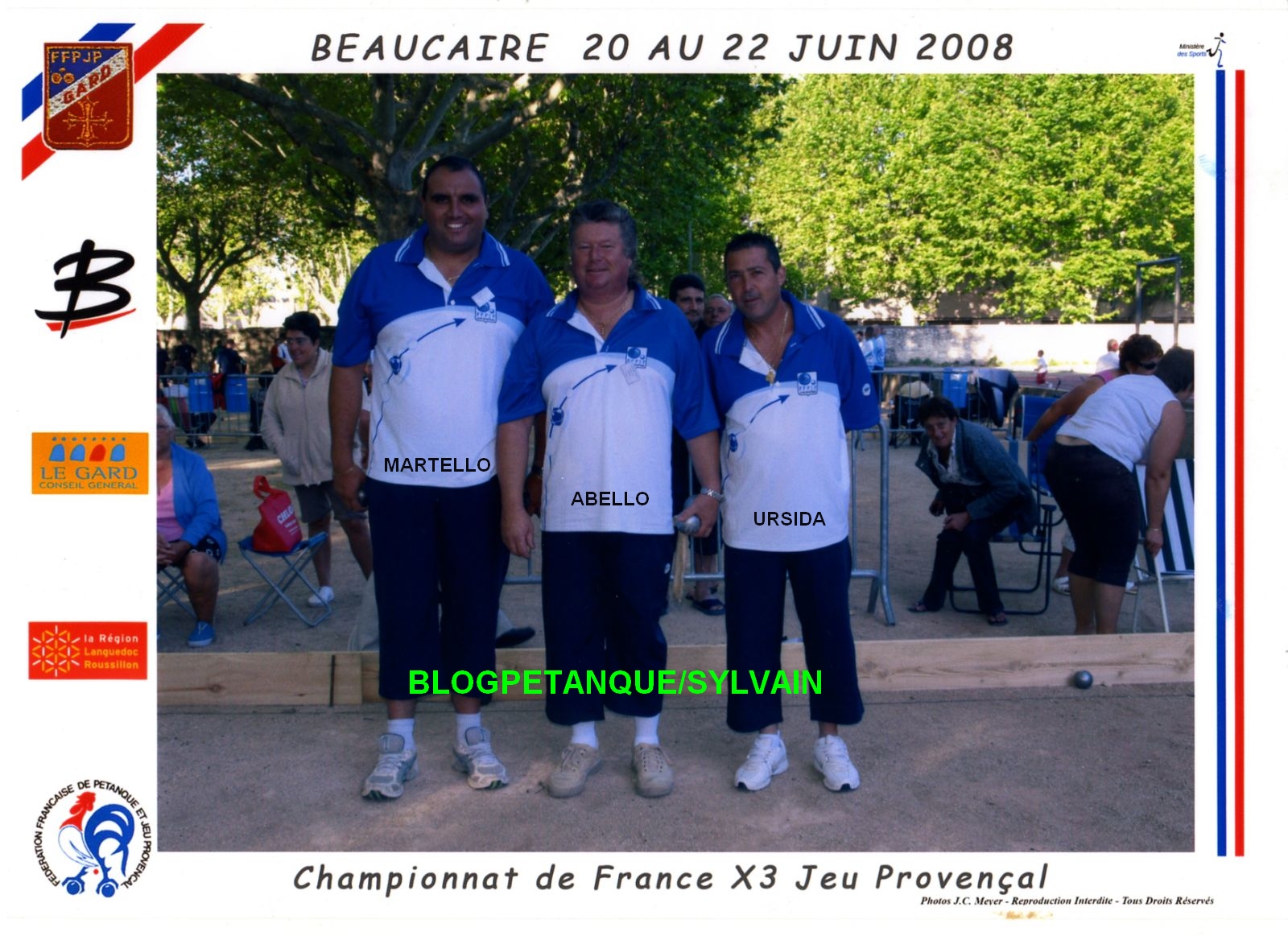 L'année 2008 au Jeu Provençal L'année 2008 au Jeu Provençal