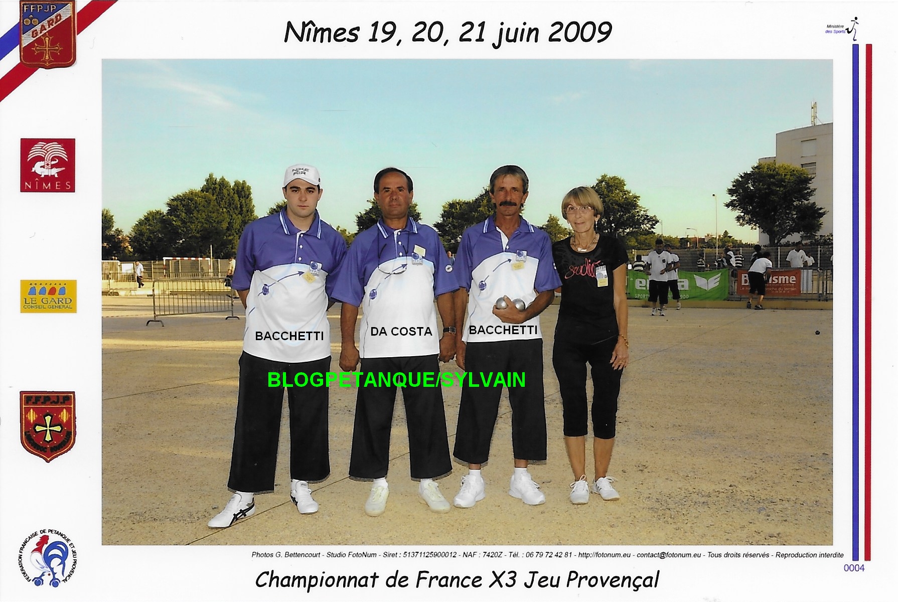 L'année 2009 au Jeu Provençal