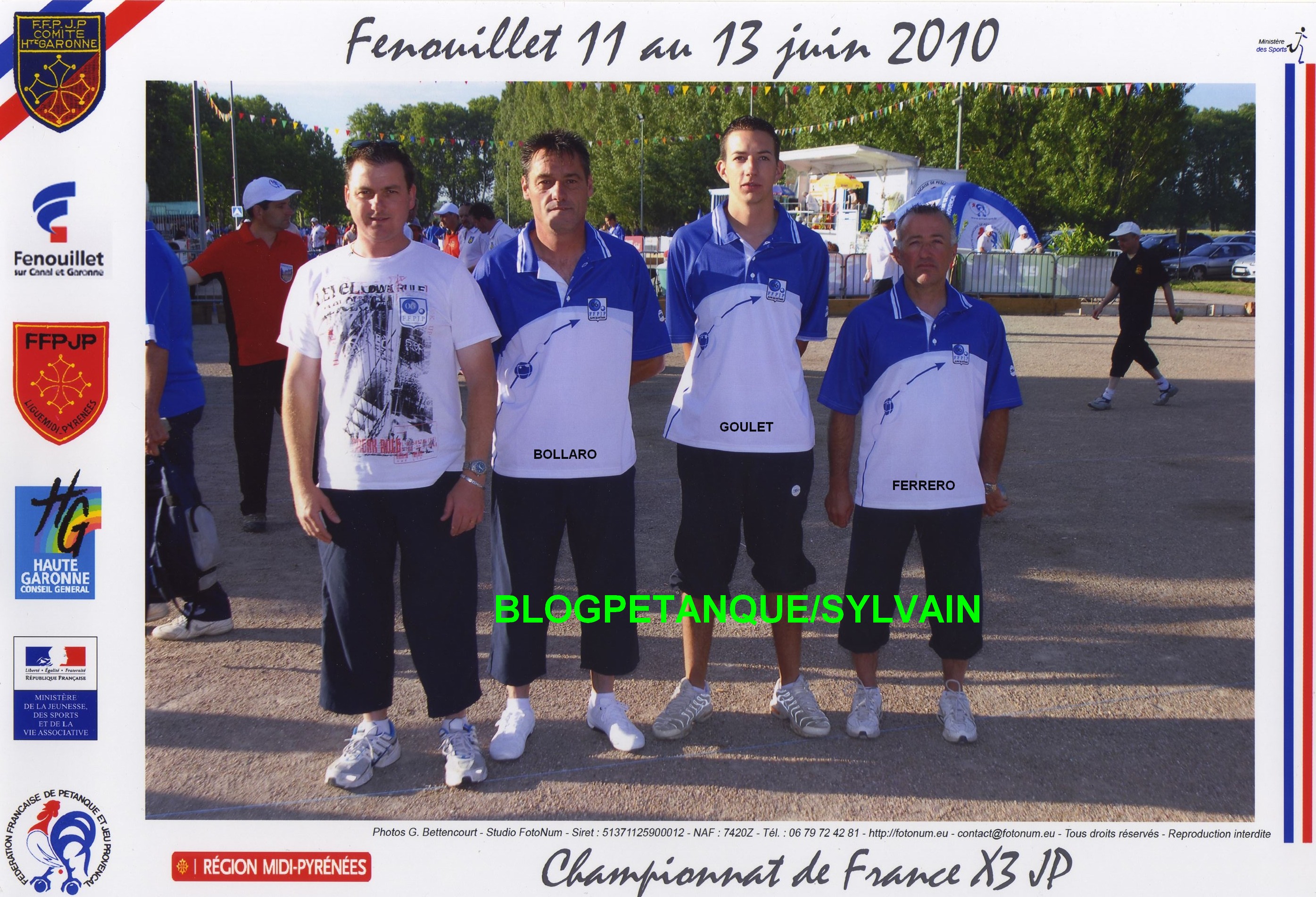 L'année 2010 au Jeu Provençal L'année 2010 au Jeu Provençal