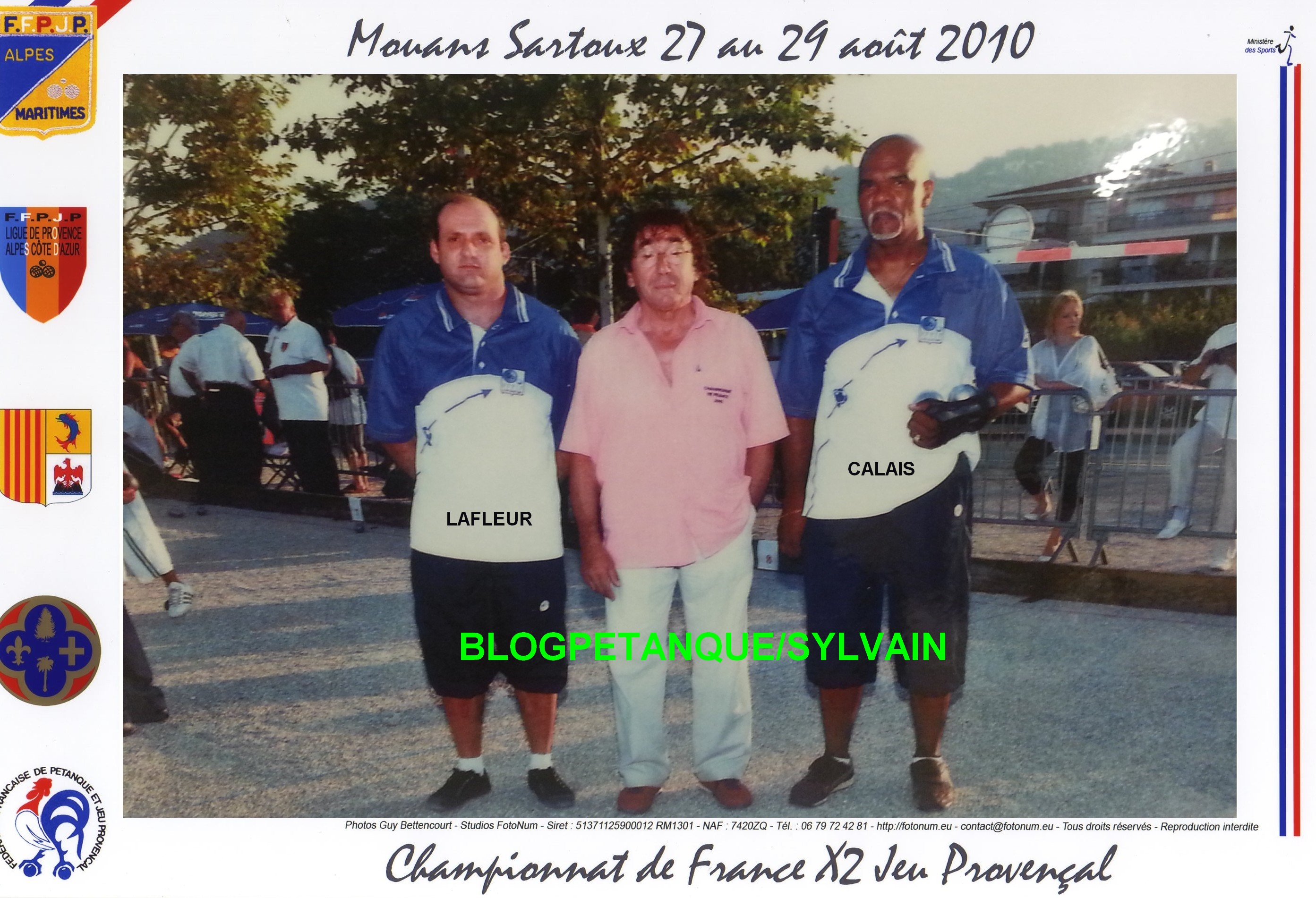 Les vices champions doublettes du 06 Les vices champions doublettes du 06