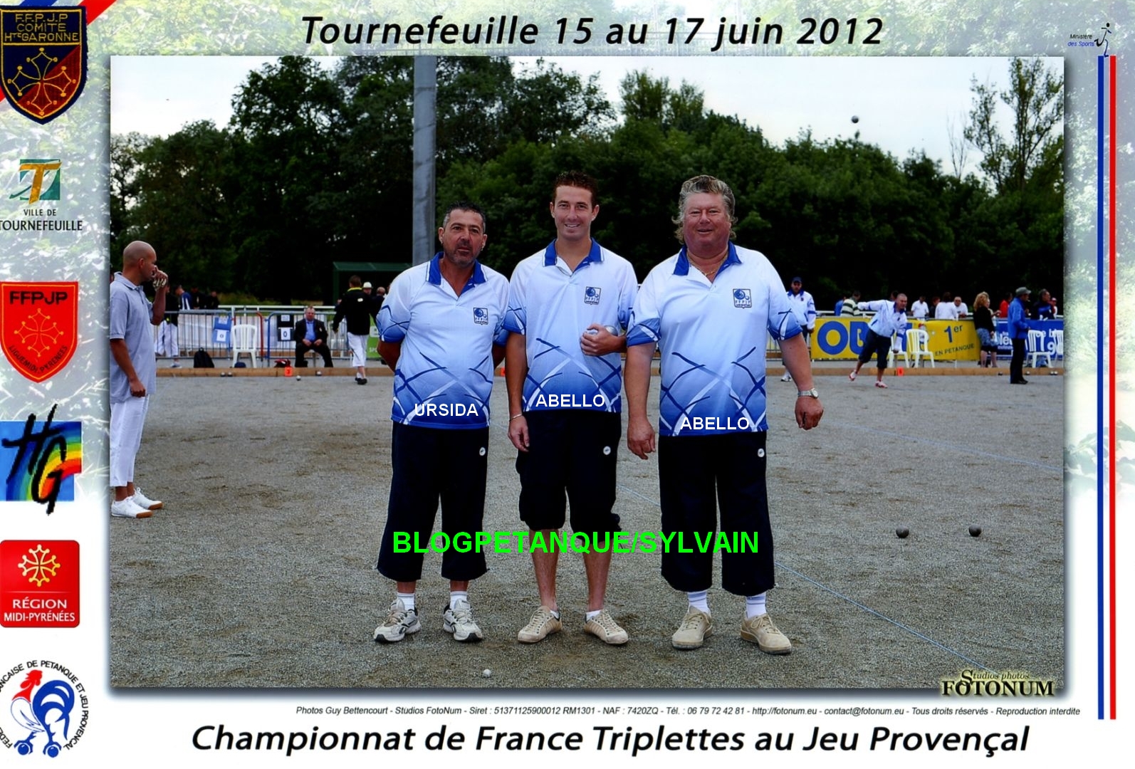 L'année 2012 au Jeu Provençal L'année 2012 au Jeu Provençal