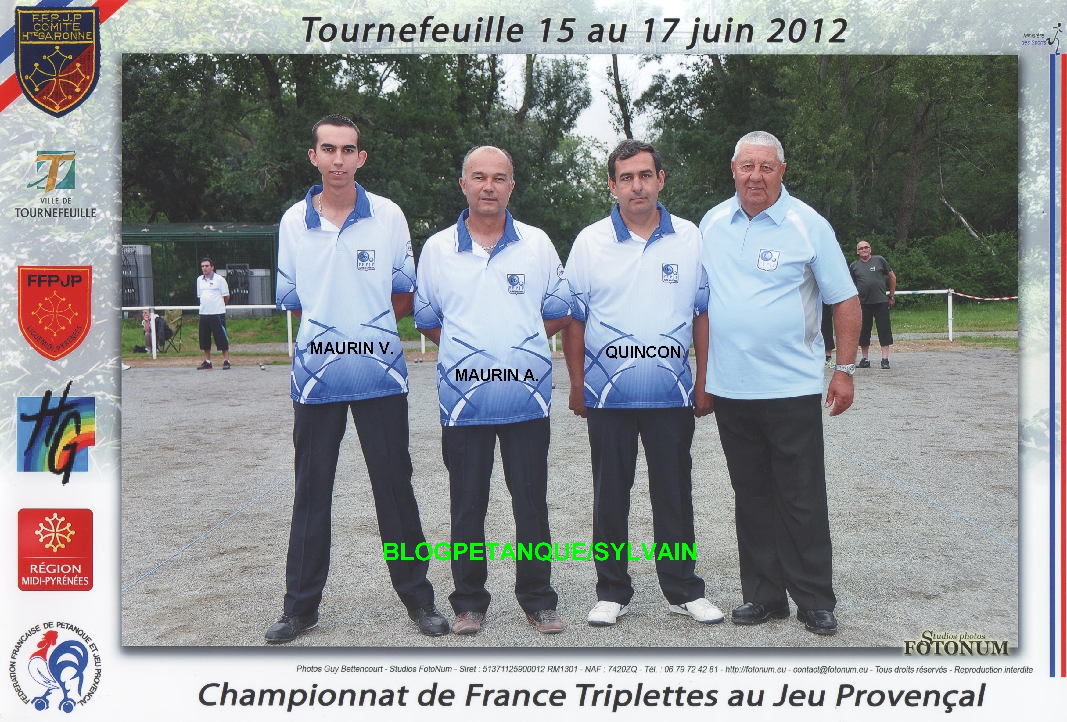 L'année 2012 au Jeu Provençal L'année 2012 au Jeu Provençal