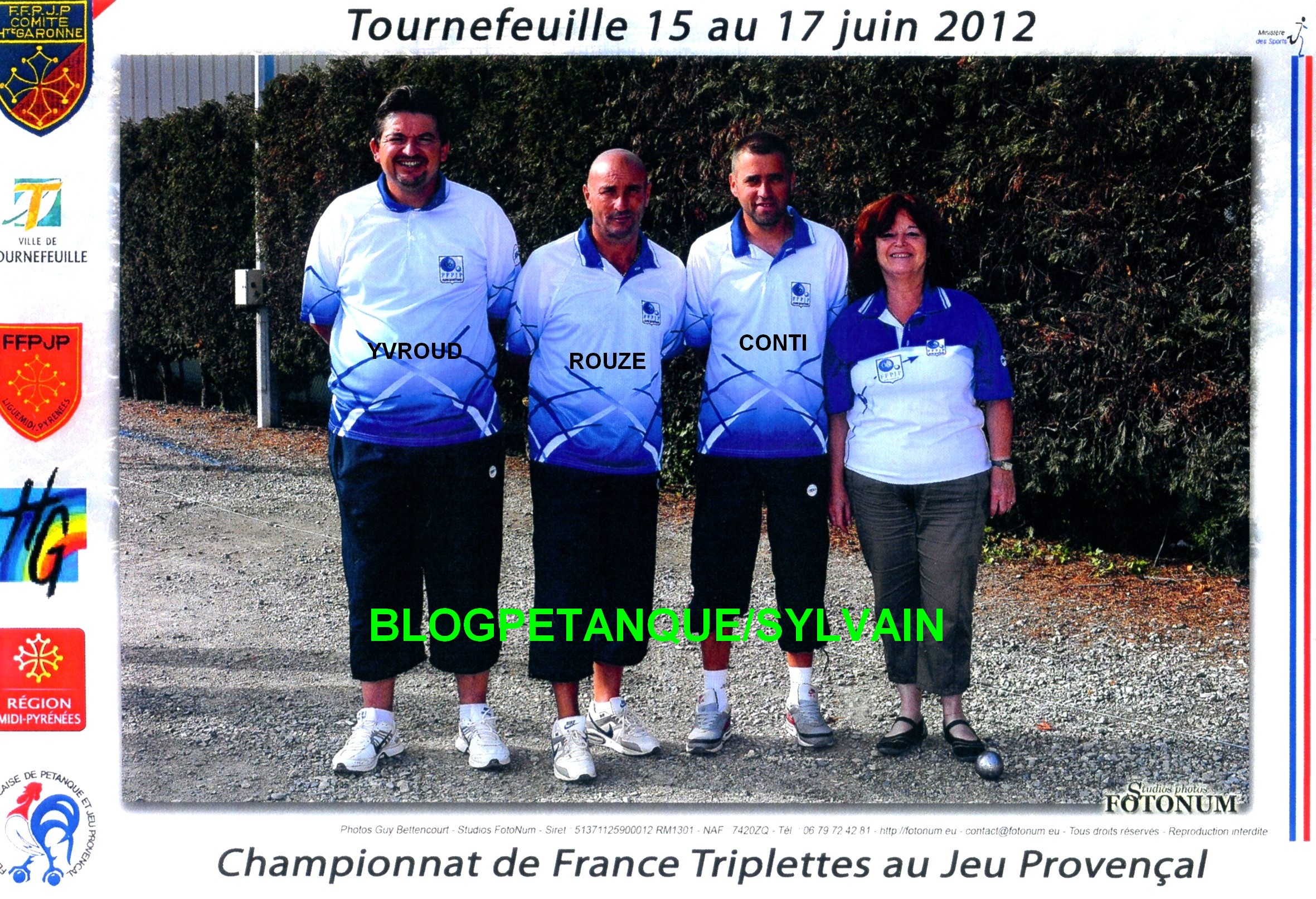 L'année 2012 au Jeu Provençal L'année 2012 au Jeu Provençal