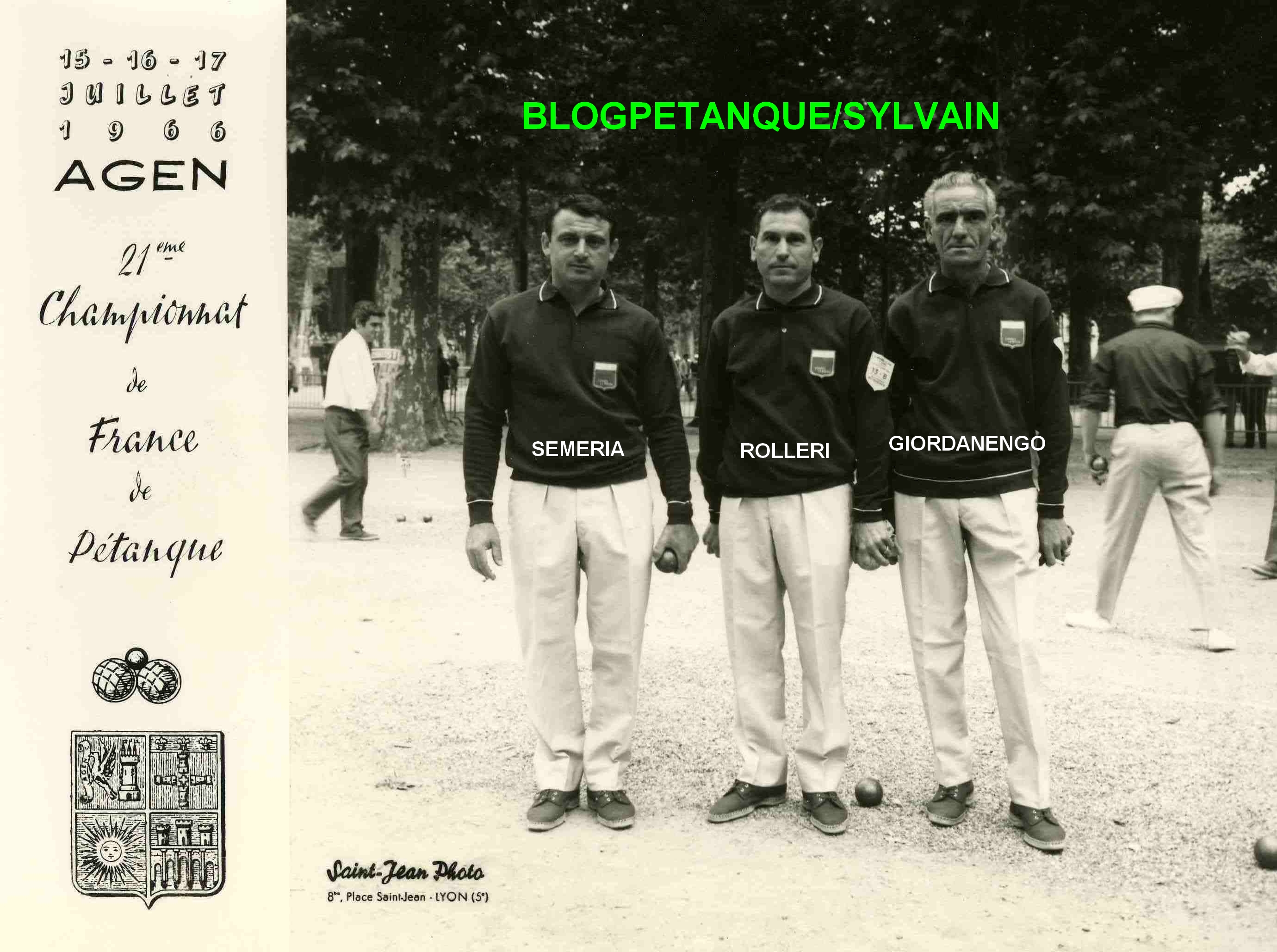 L'année 1966 à la Pétanque L'année 1966 à la Pétanque