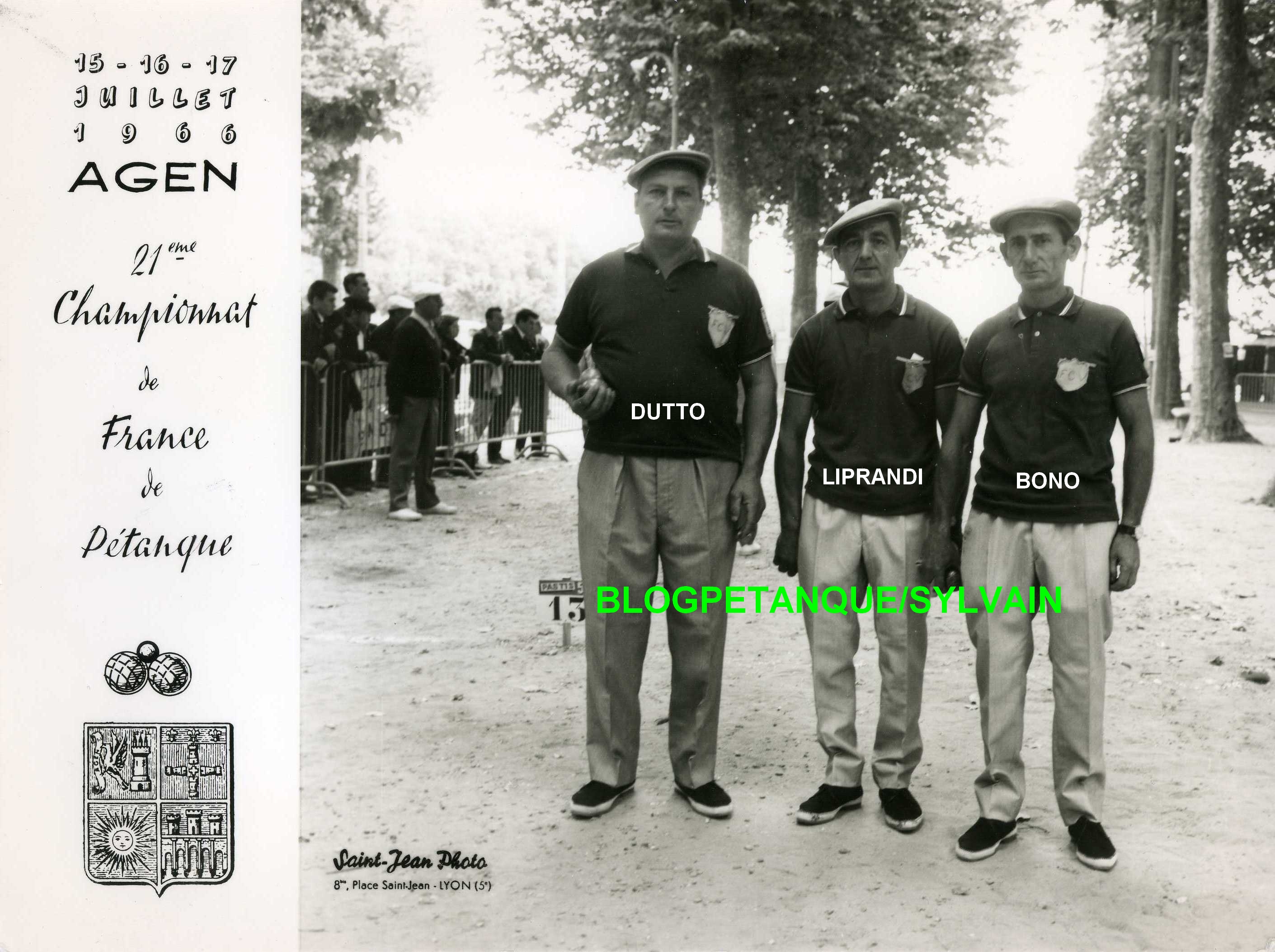 L'année 1966 à la Pétanque L'année 1966 à la Pétanque