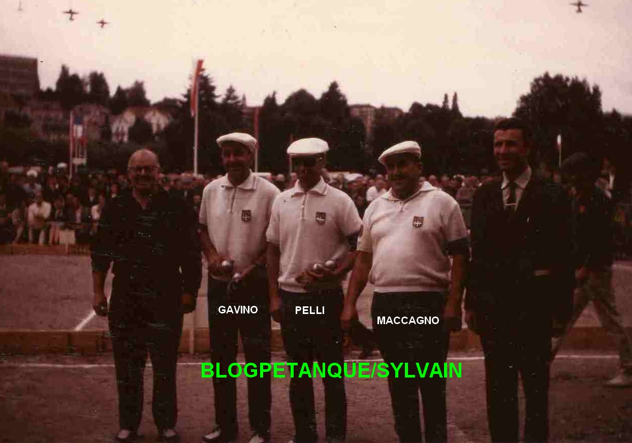 Les futurs champions de France 1964 à EPINAL