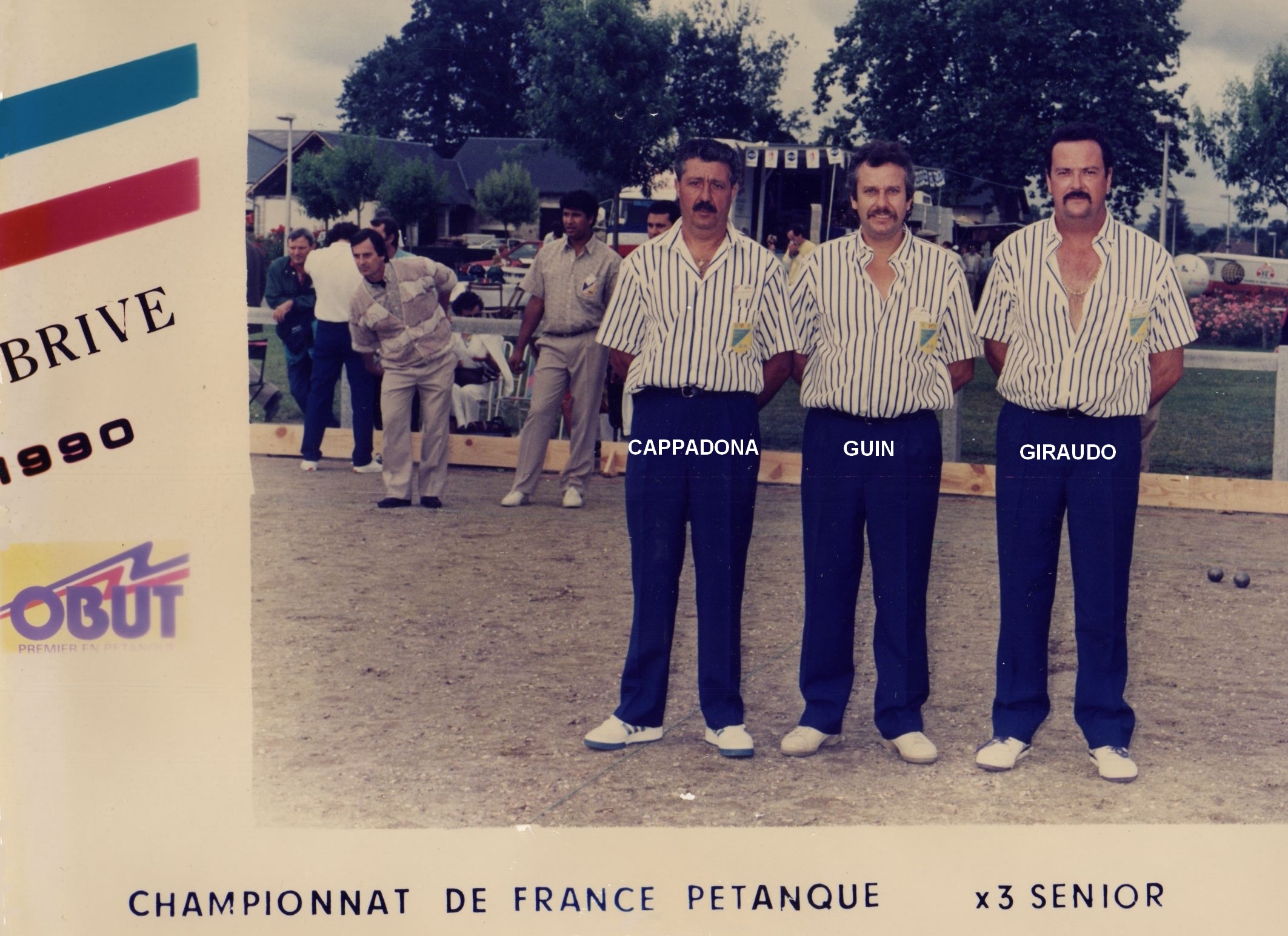 1990 qualifié au championnat de France triplettes 1990 qualifié au championnat de France triplettes