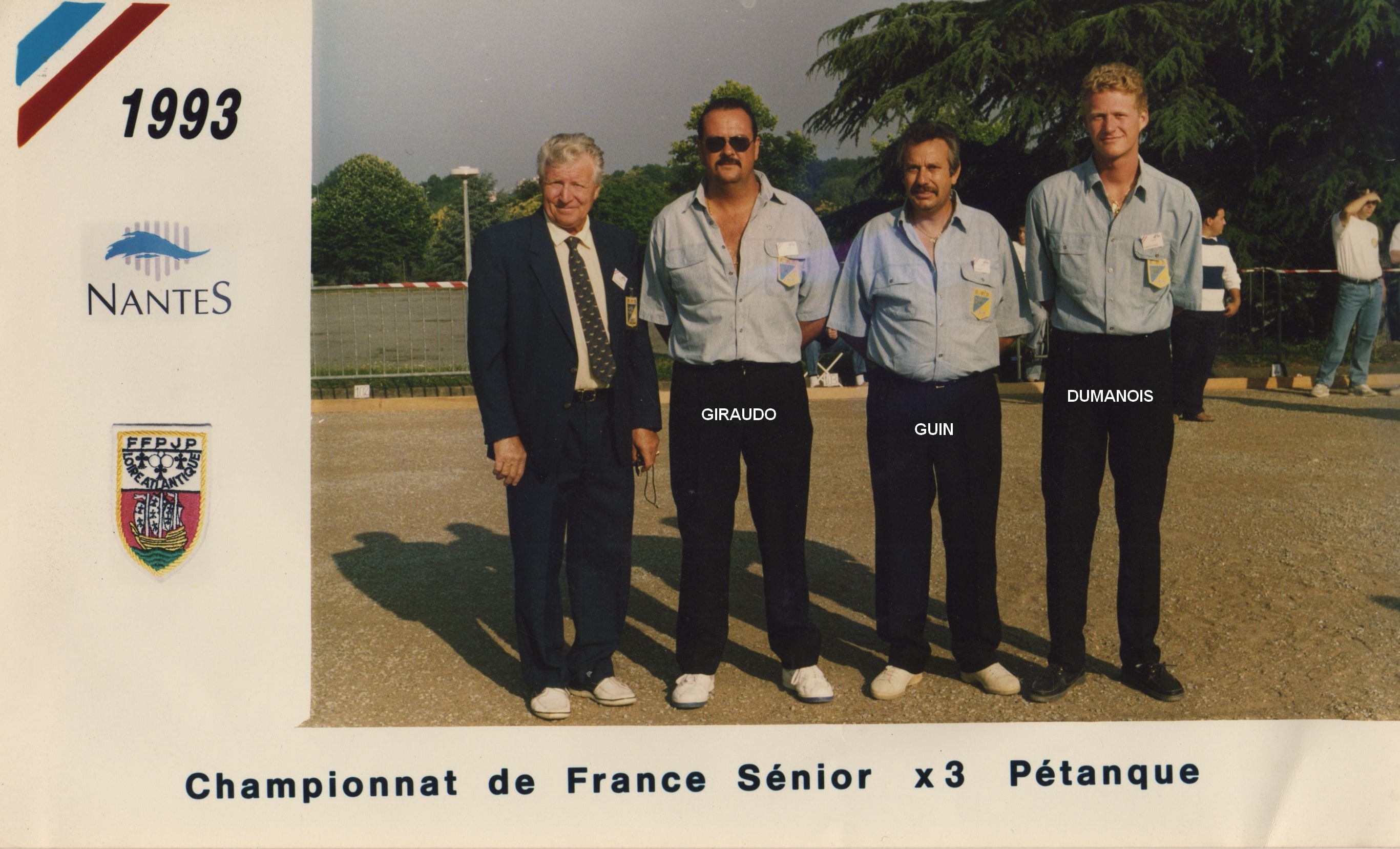 1993 qualifié au championnat de France triplettes 1993 qualifié au championnat de France triplettes