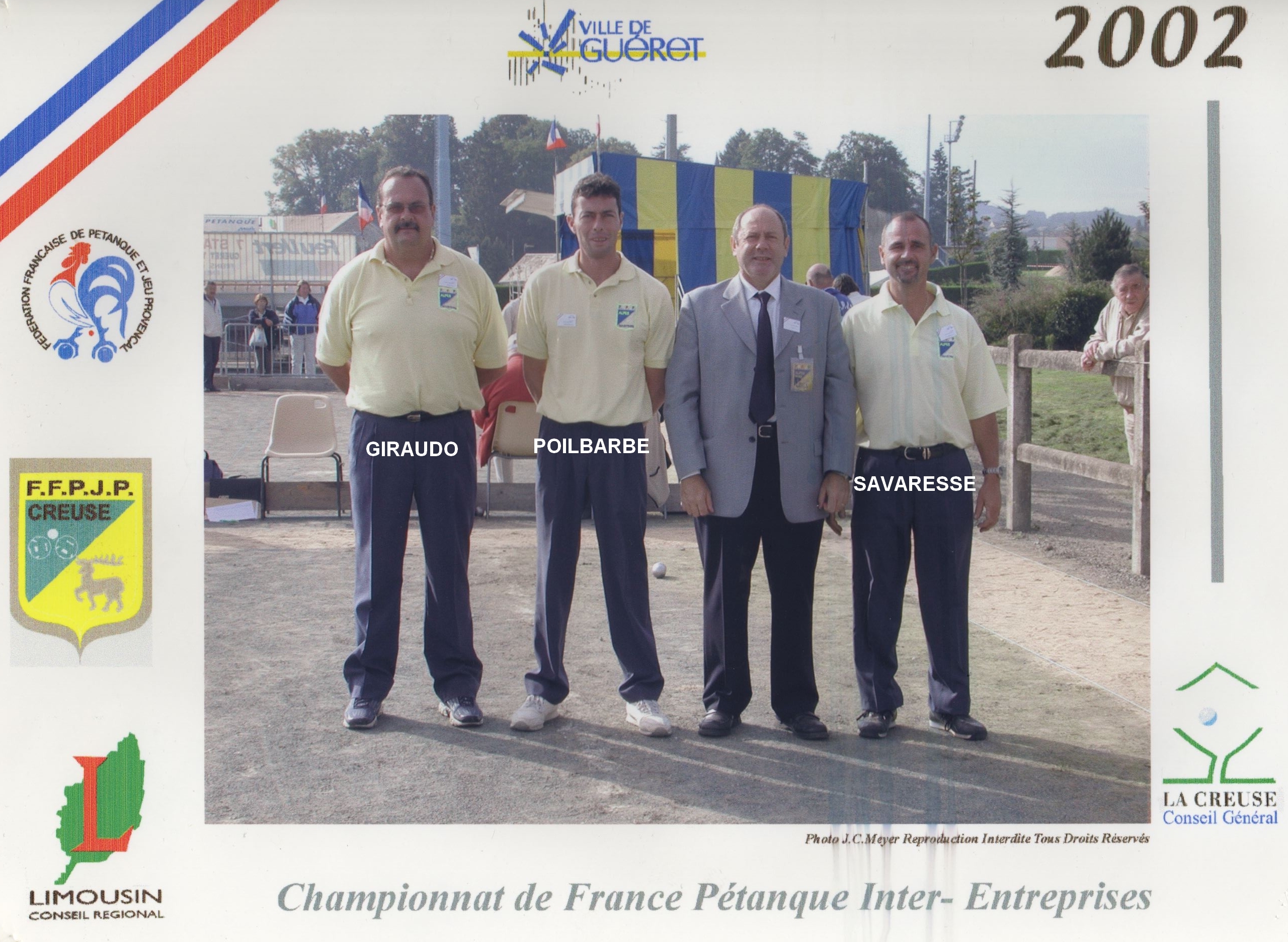 2002 qualifié au championnat corporatif 2002 qualifié au championnat corporatif