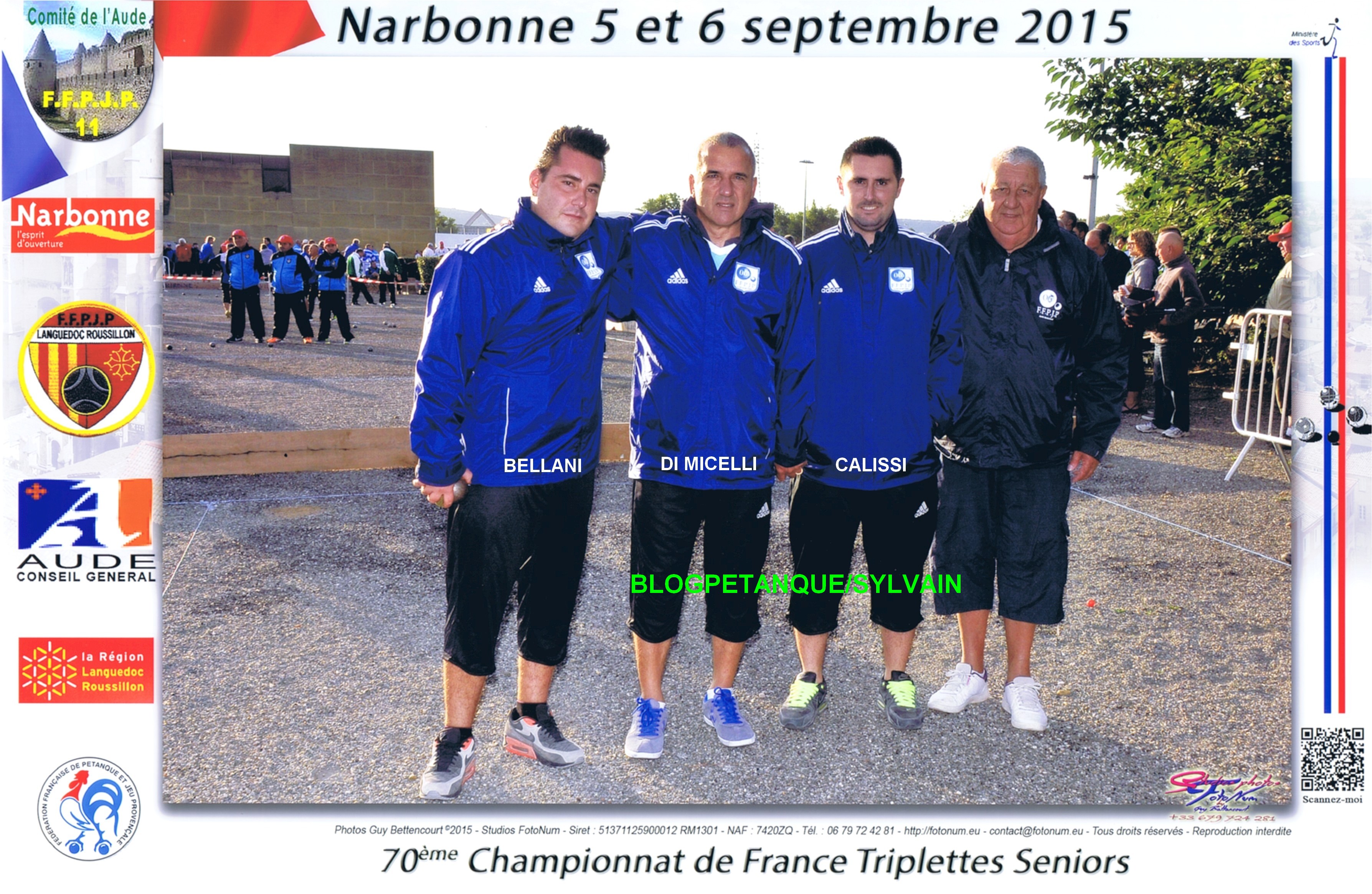 L'année 2015 à la Pétanque L'année 2015 à la Pétanque