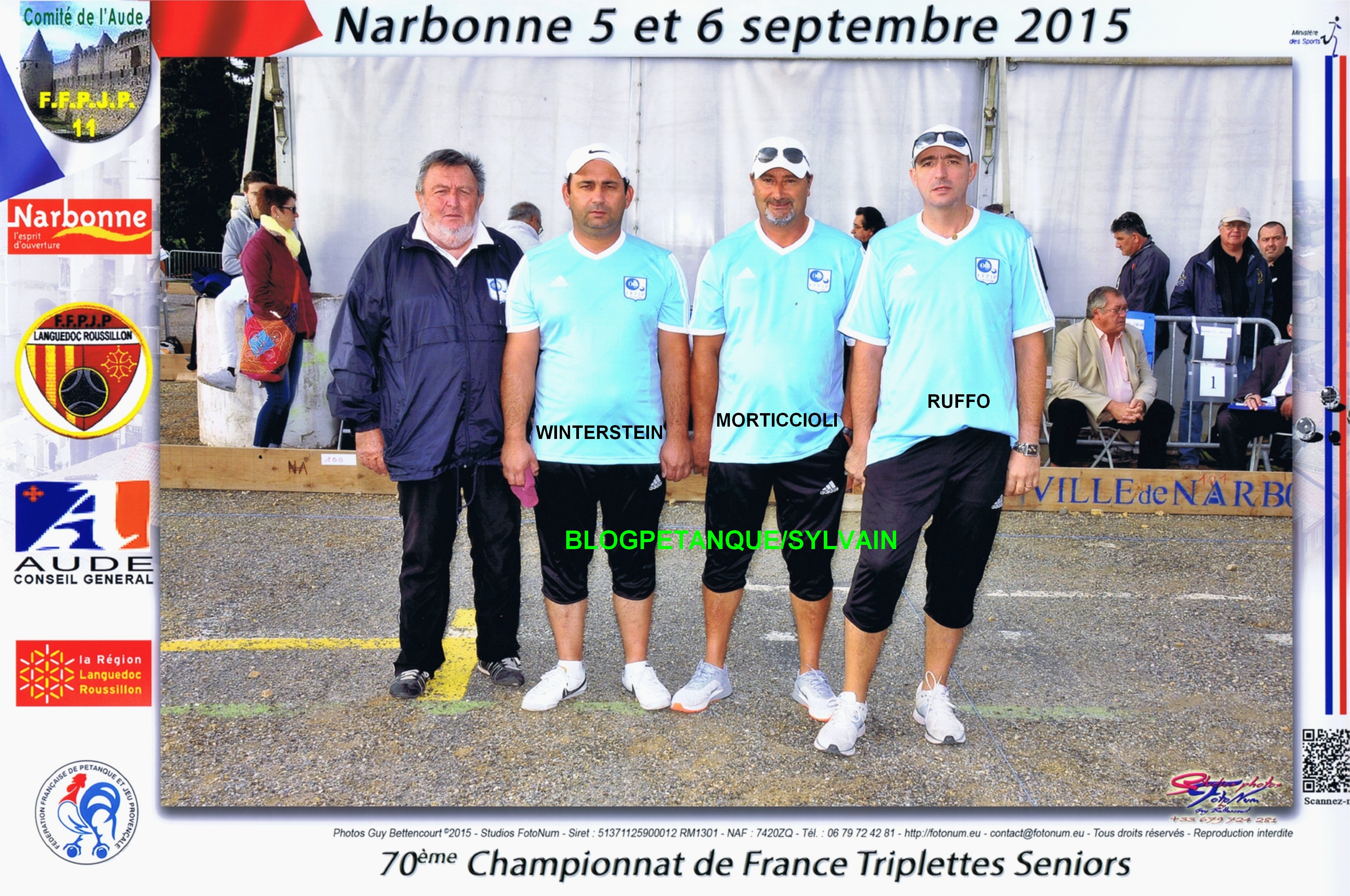 L'année 2015 à la Pétanque L'année 2015 à la Pétanque