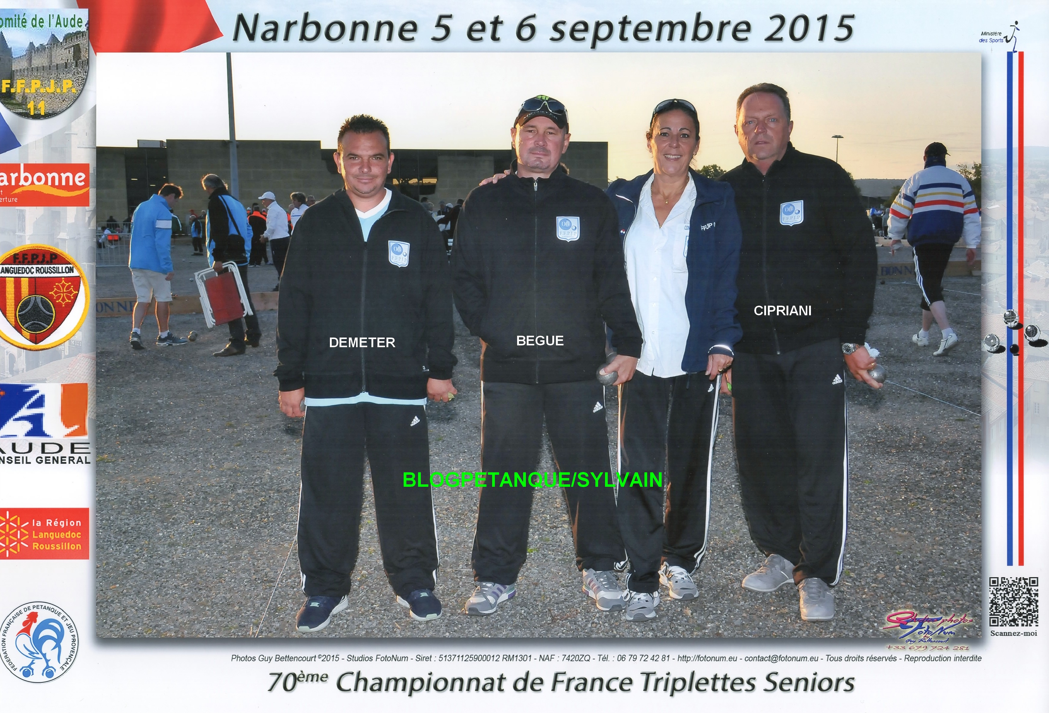 L'année 2015 à la Pétanque L'année 2015 à la Pétanque