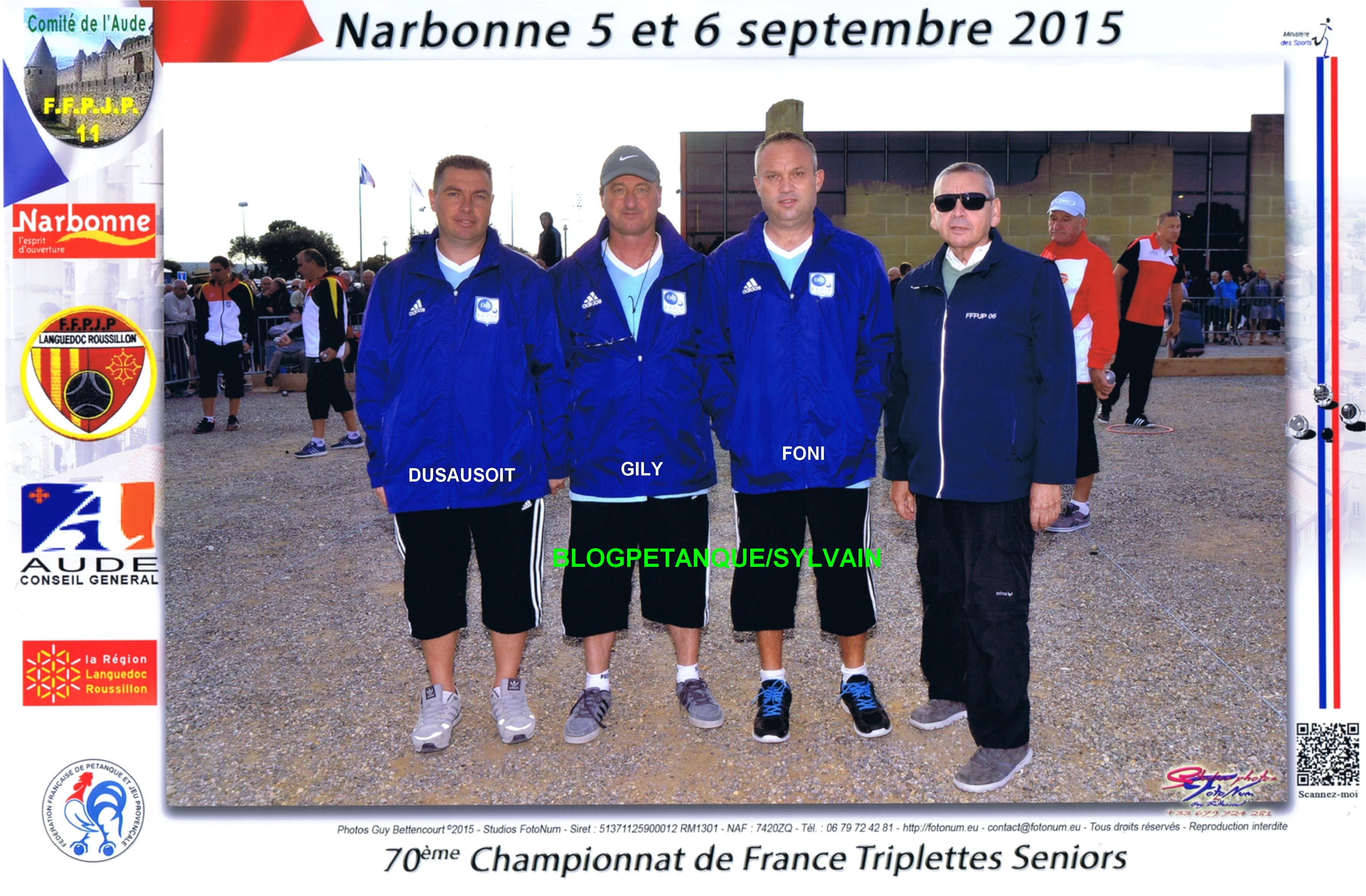 L'année 2015 à la Pétanque L'année 2015 à la Pétanque