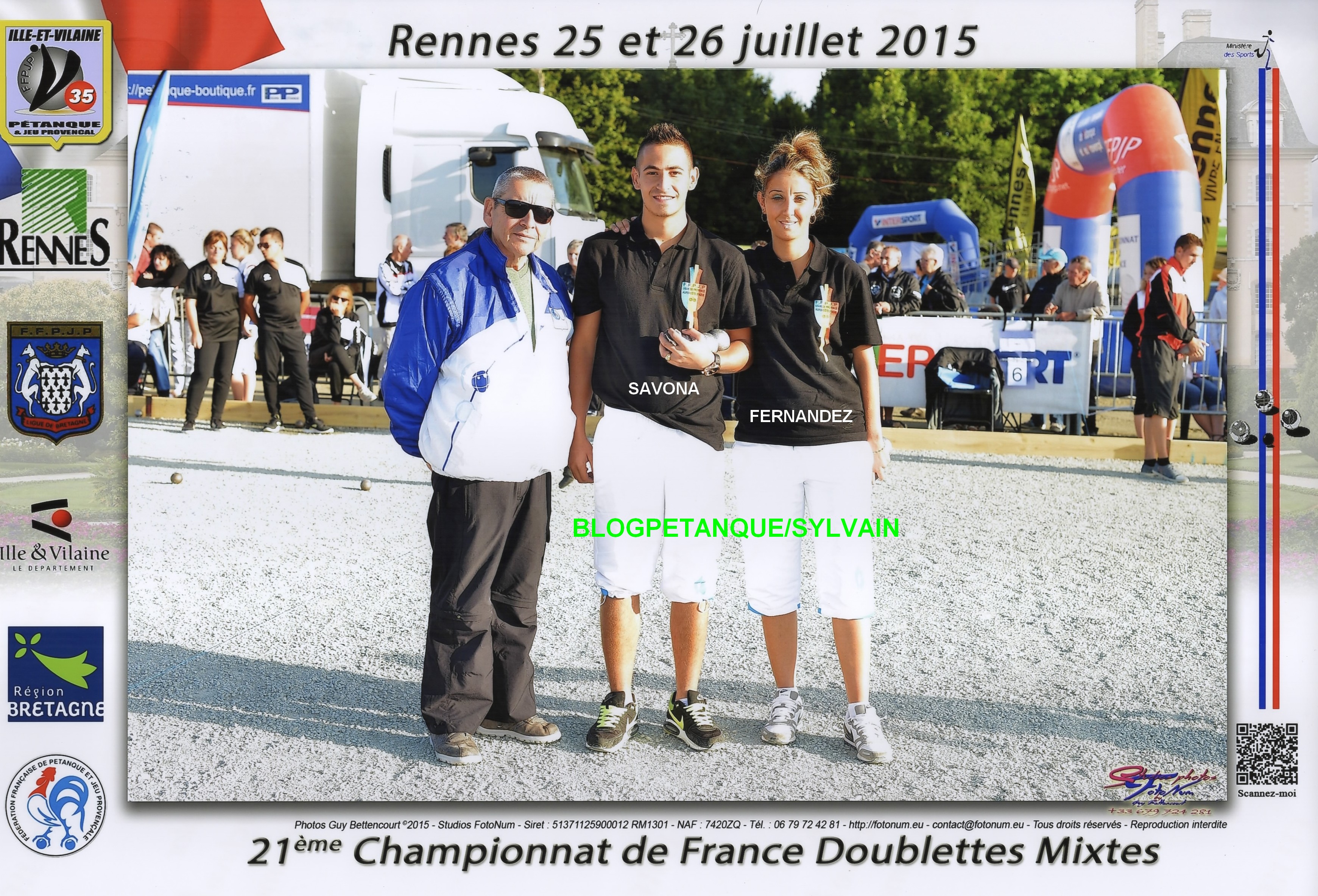 L'année 2015 à la Pétanque L'année 2015 à la Pétanque