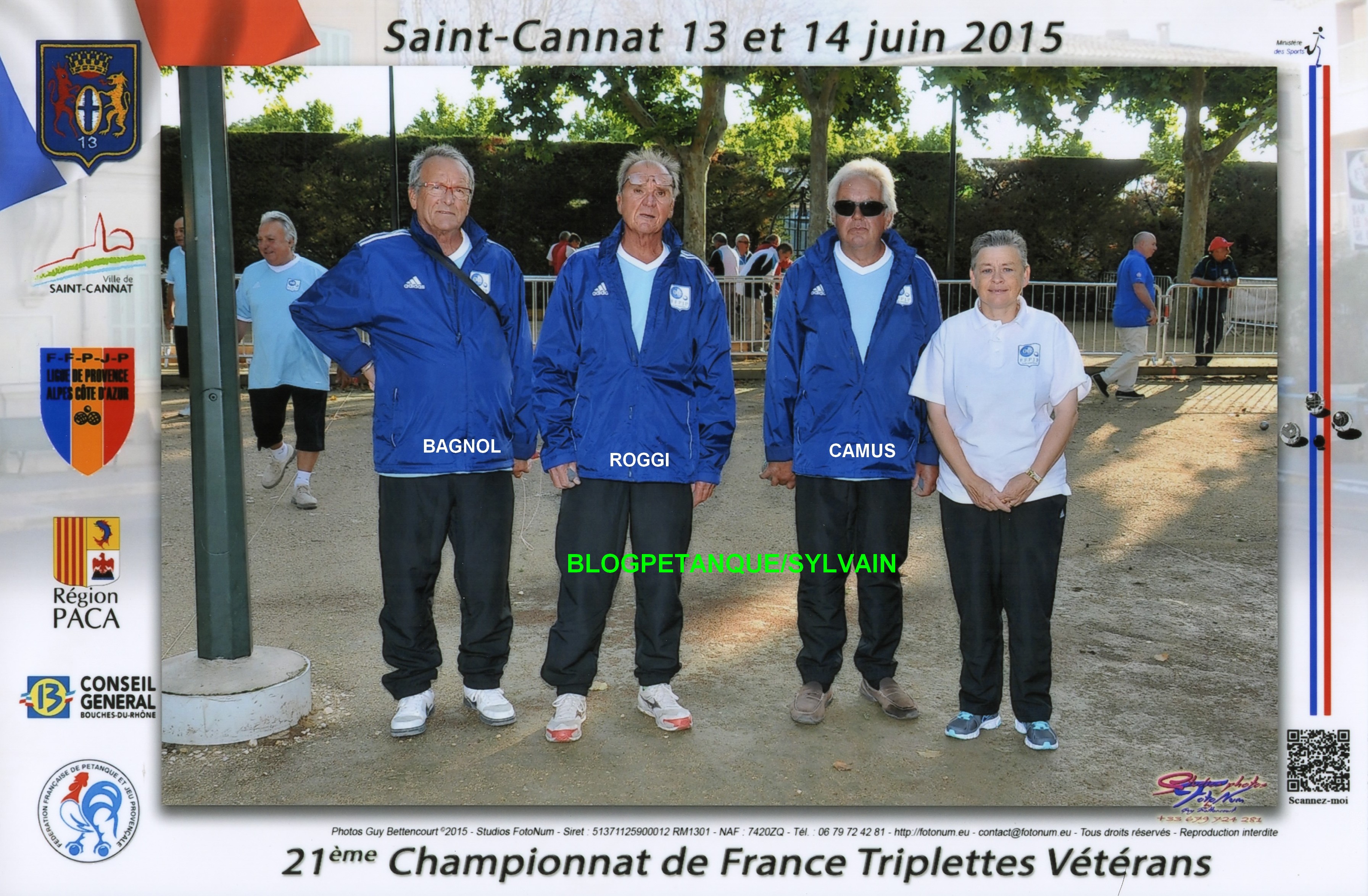 L'année 2015 à la Pétanque L'année 2015 à la Pétanque